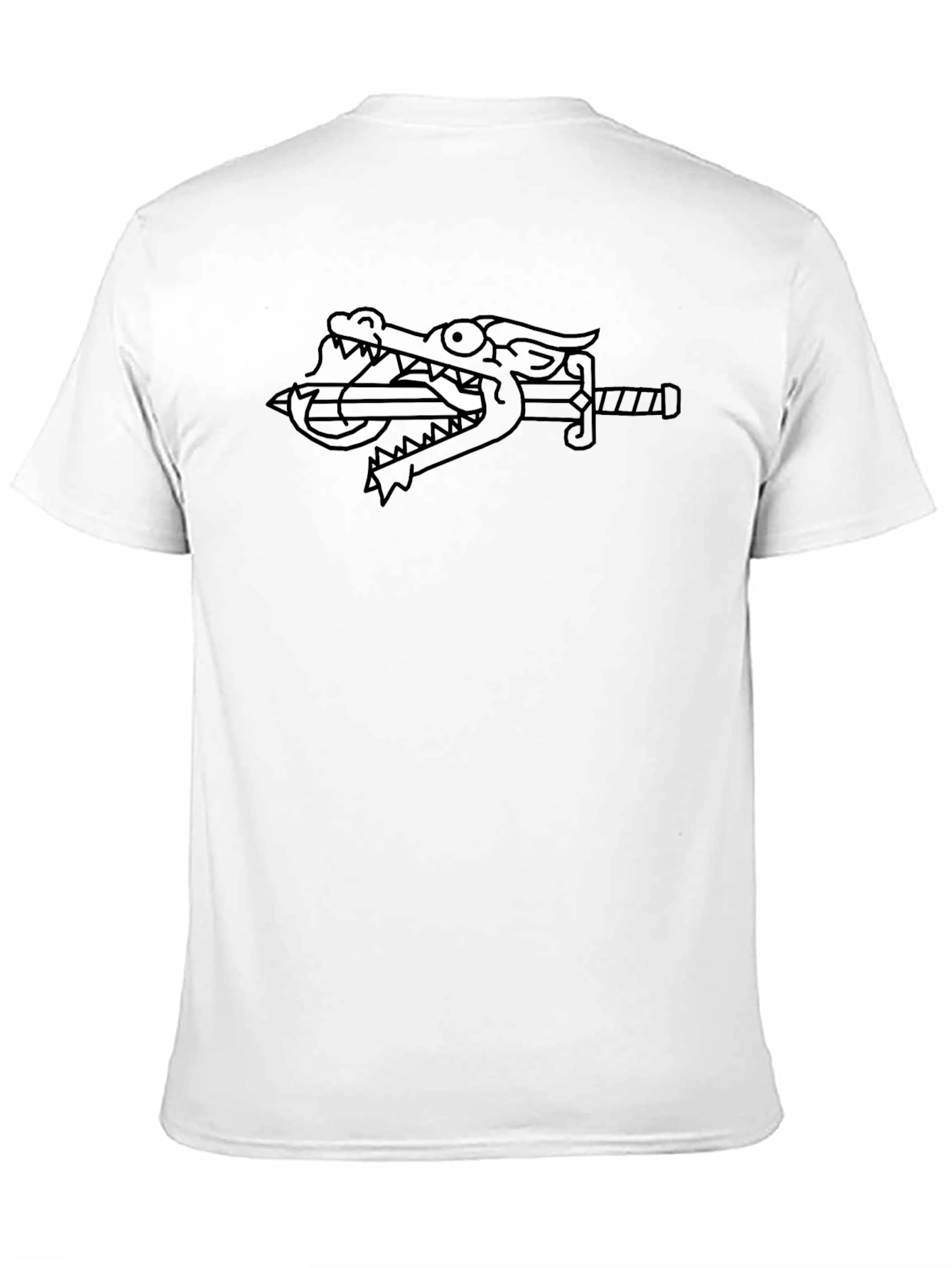 Dragon Sword Black T-Shirt