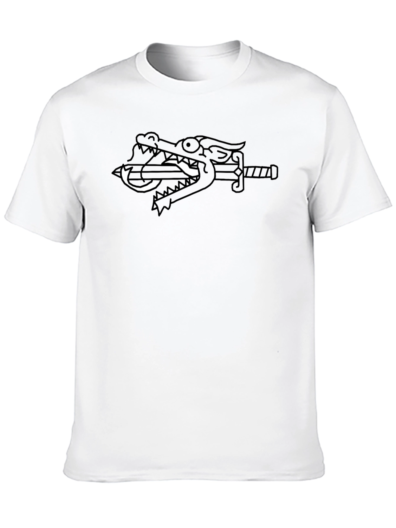 Dragon Sword Black T-Shirt