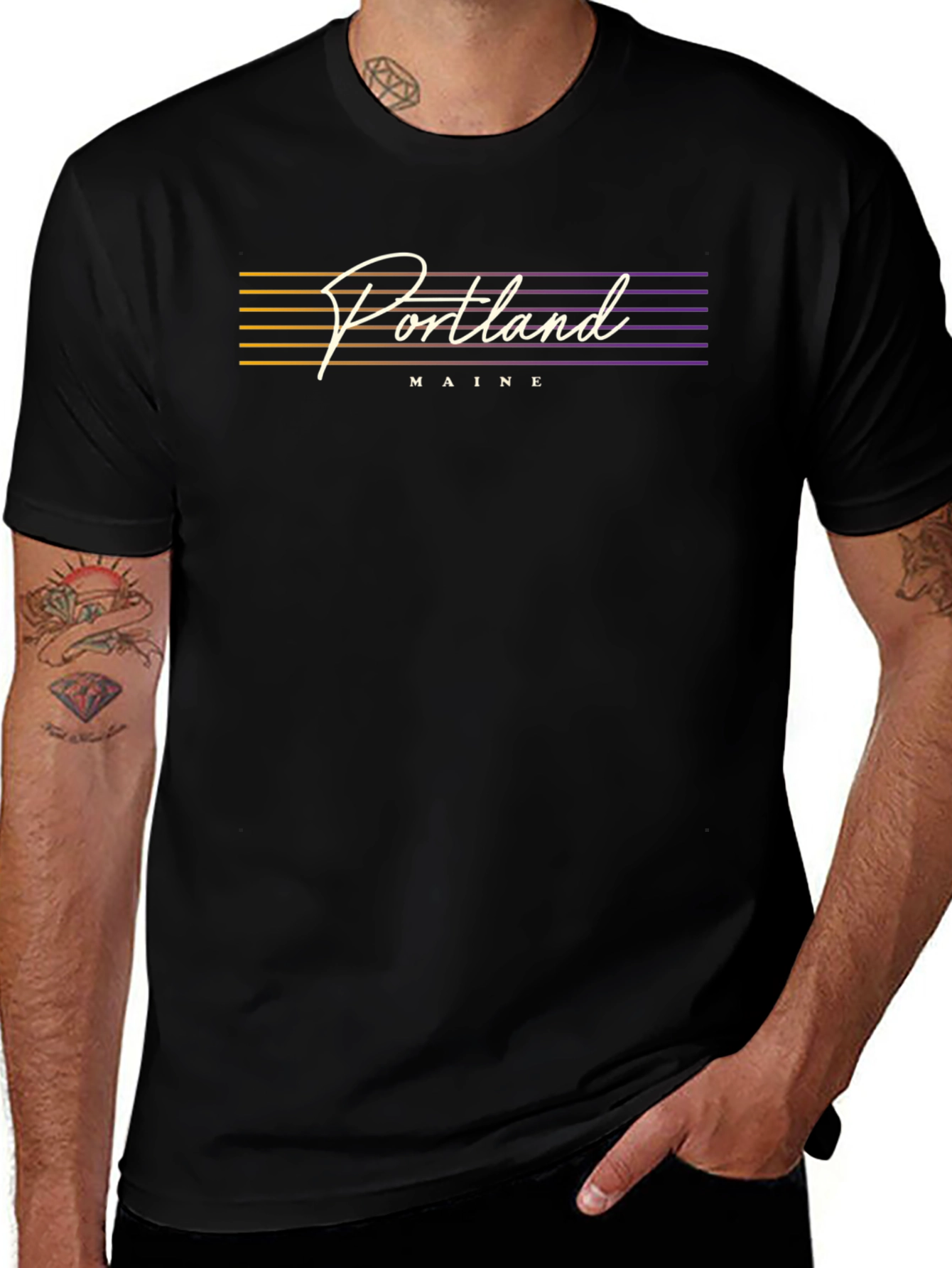 Portland Maine Graphic T-Shirt