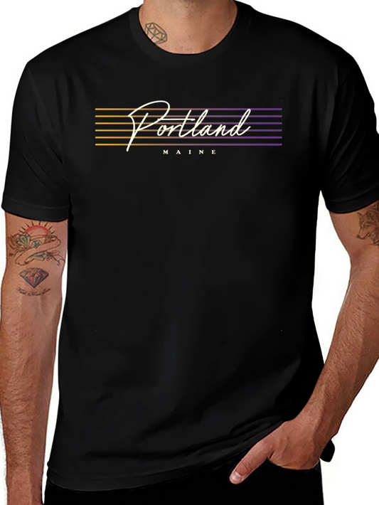 Portland Maine Graphic T-Shirt