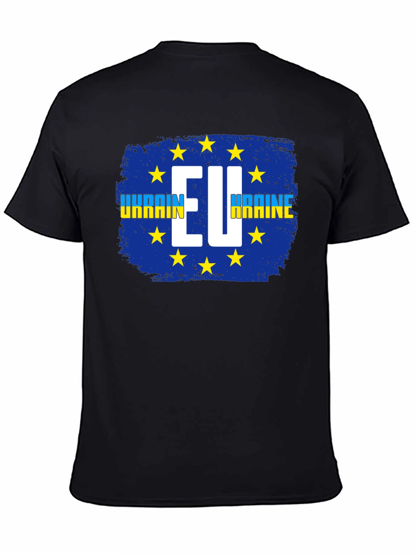 Ukraine EU Flag T-Shirt