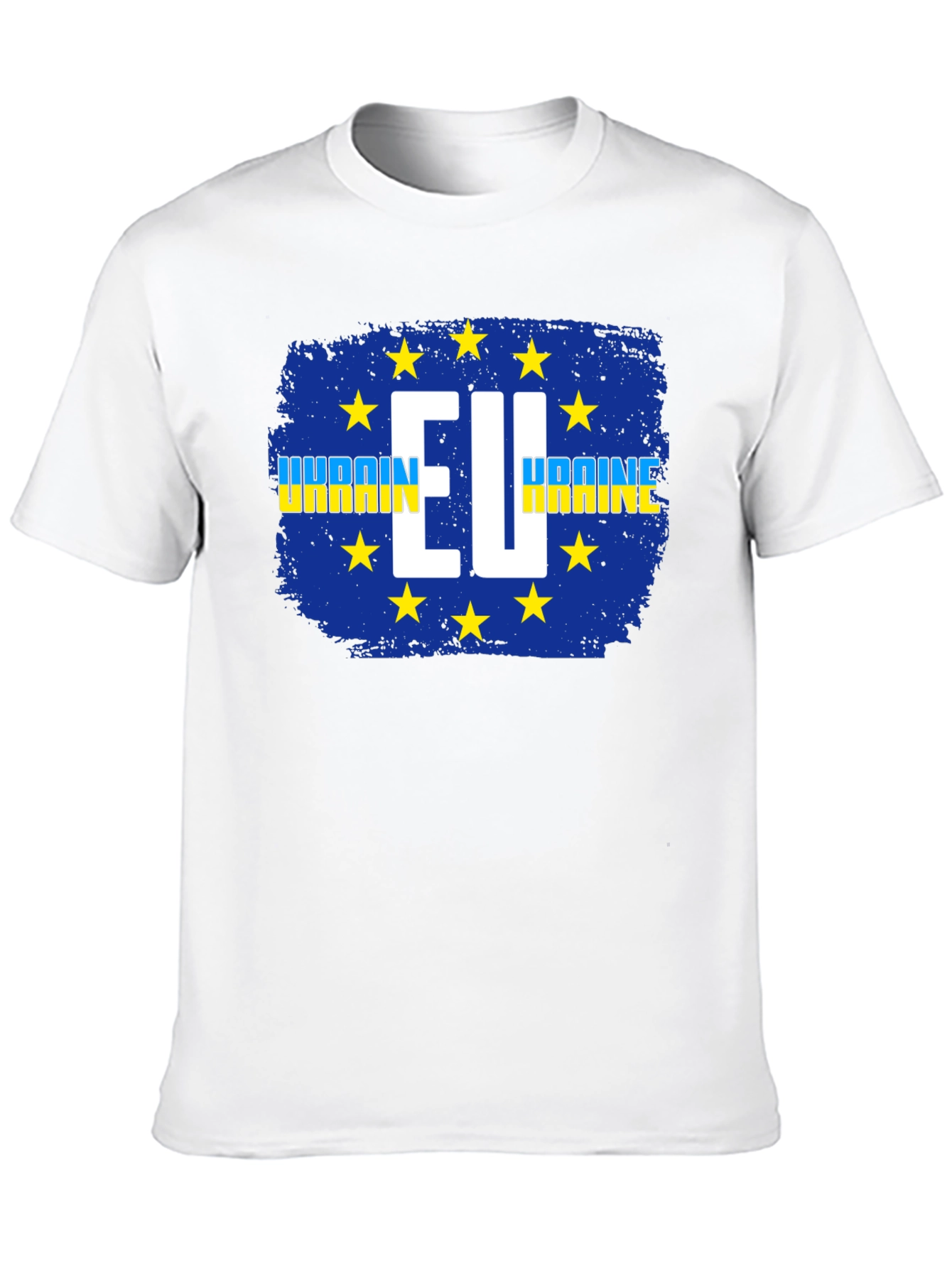 Ukraine EU Flag T-Shirt