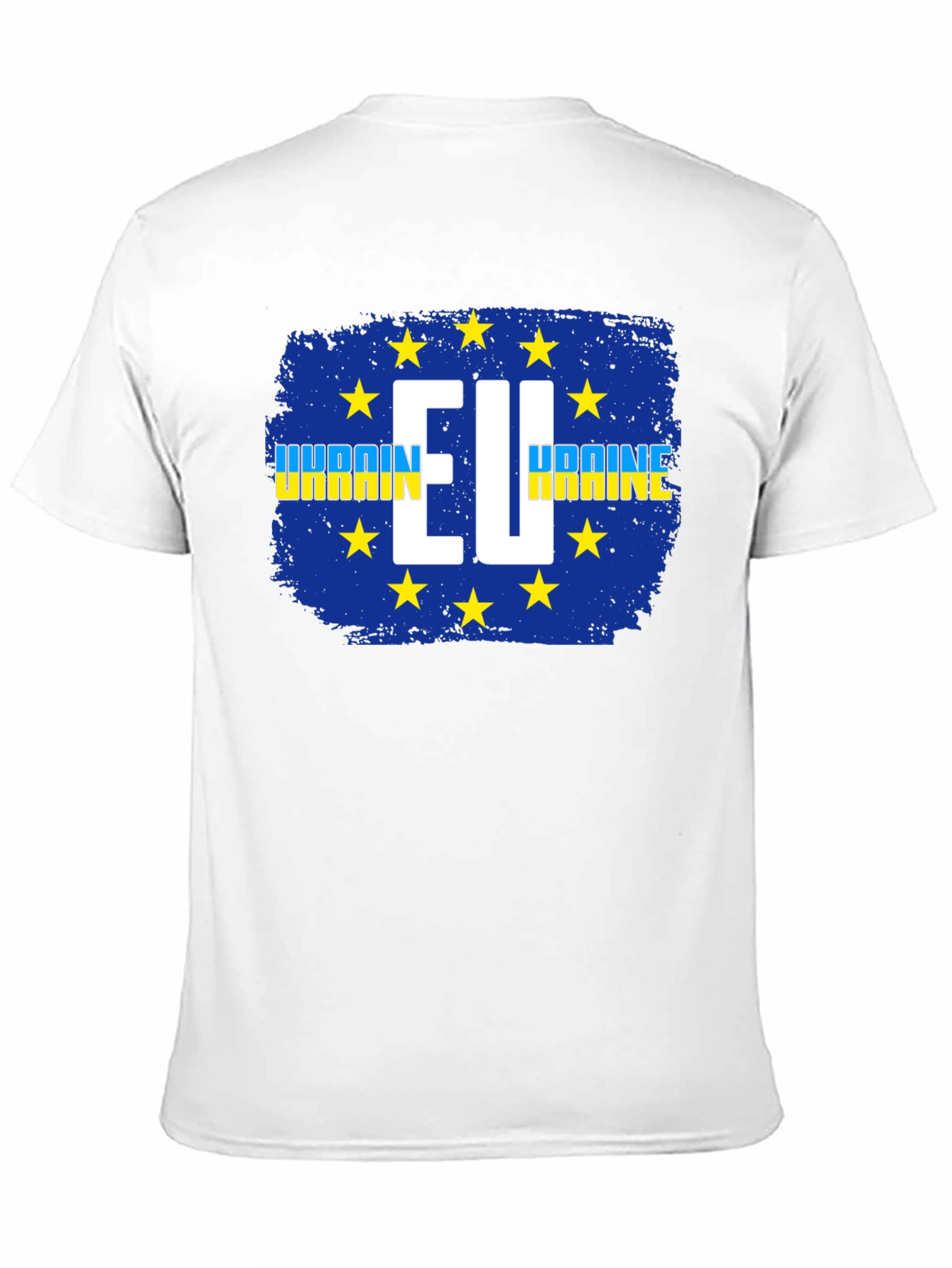 Ukraine EU Flag T-Shirt