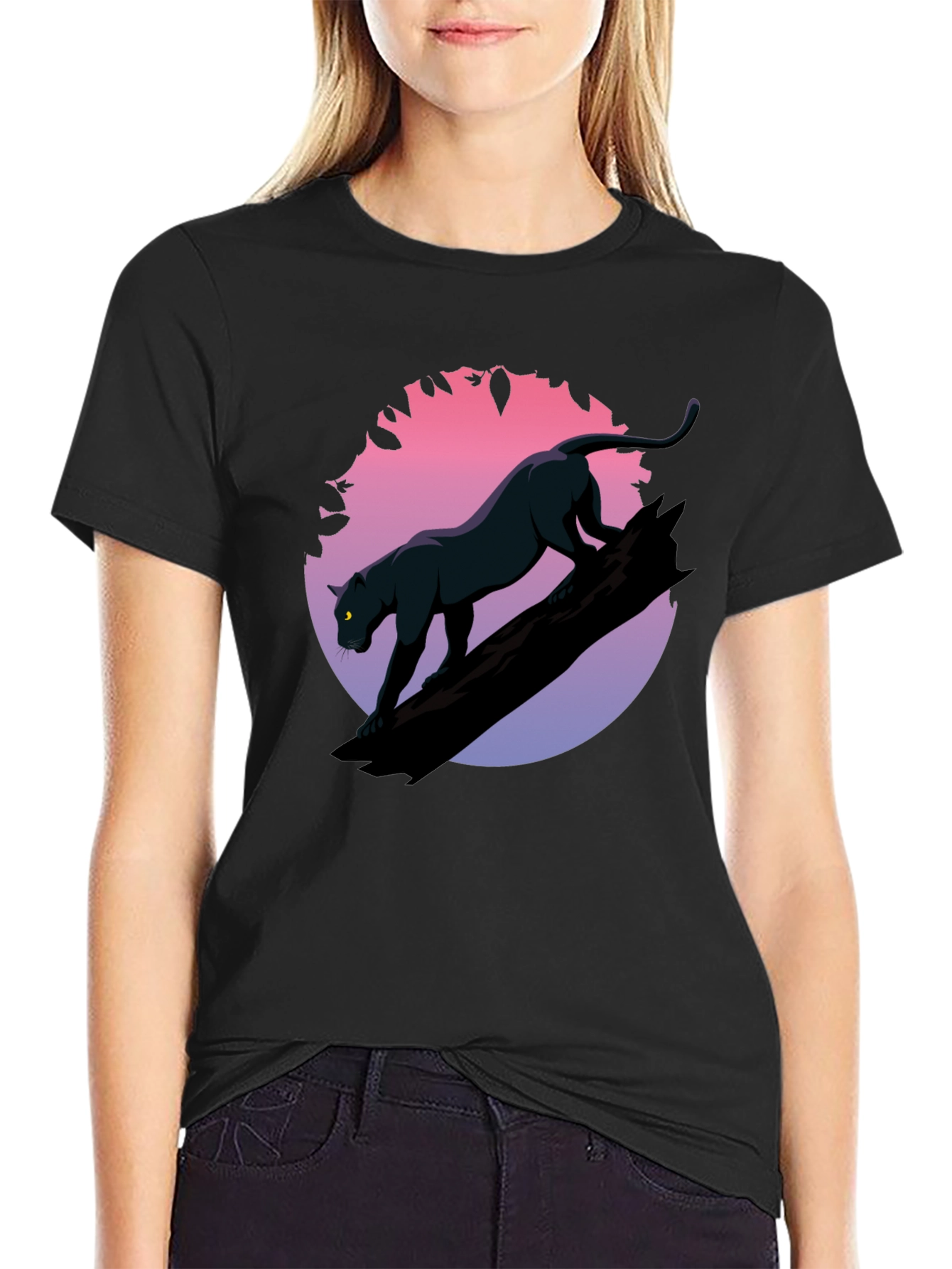 Black Panther Graphic Tee - Stylish Mens T-Shirt