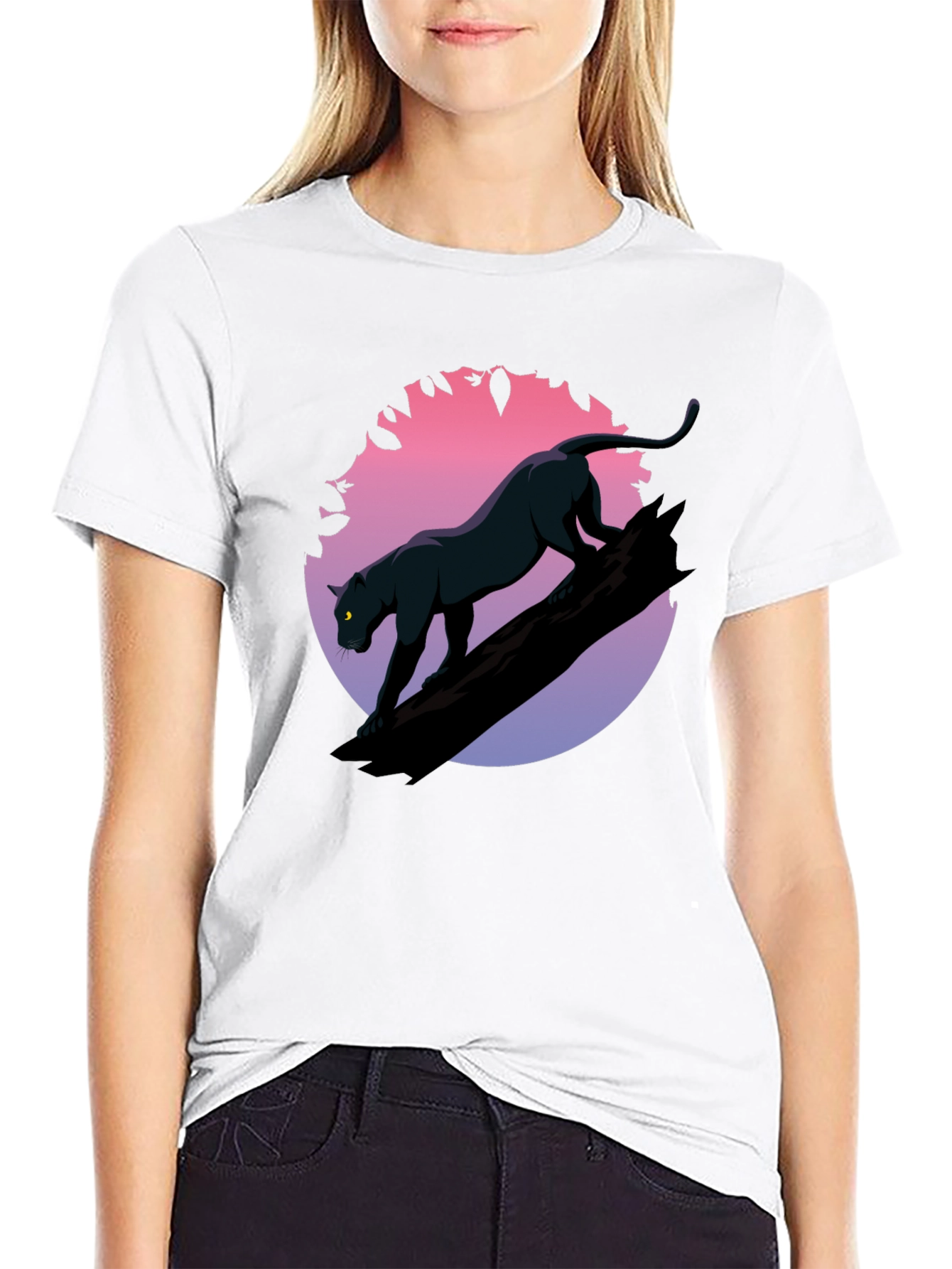 Black Panther Graphic Tee - Stylish Mens T-Shirt