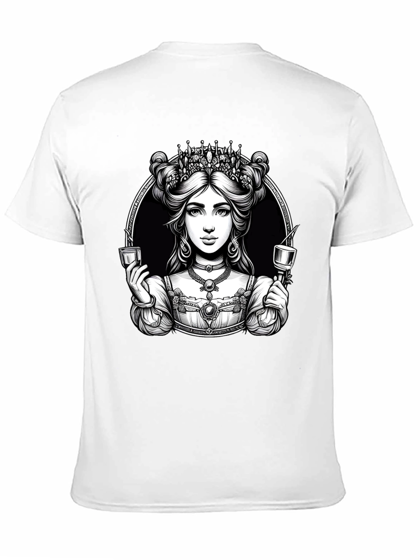 Queen Black T-Shirt - Stylish Graphic Tee