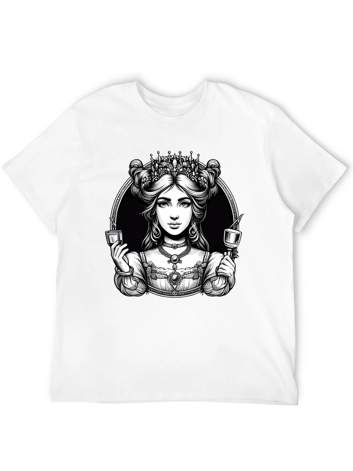 Queen Black T-Shirt - Stylish Graphic Tee