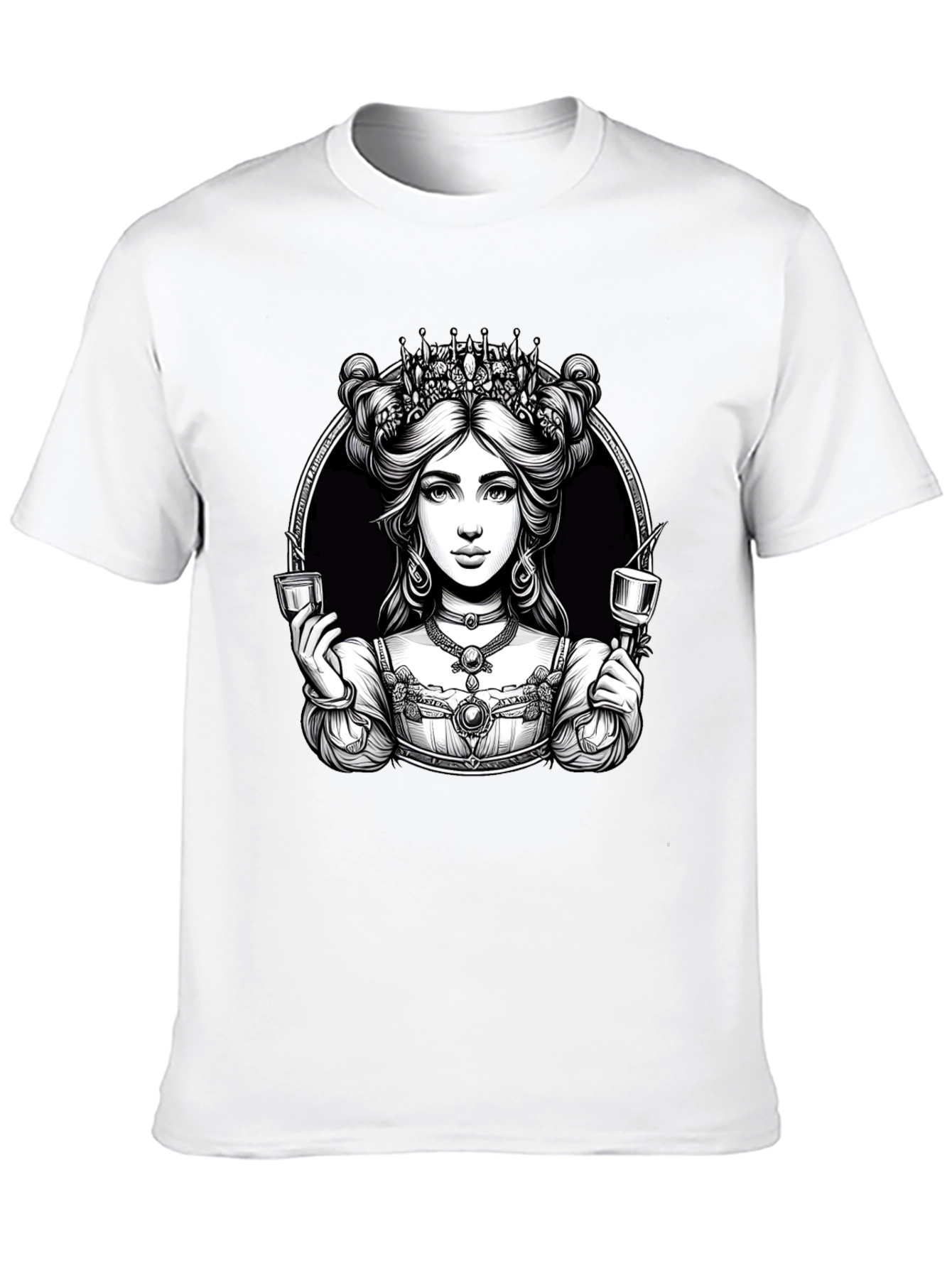 Queen Black T-Shirt - Stylish Graphic Tee