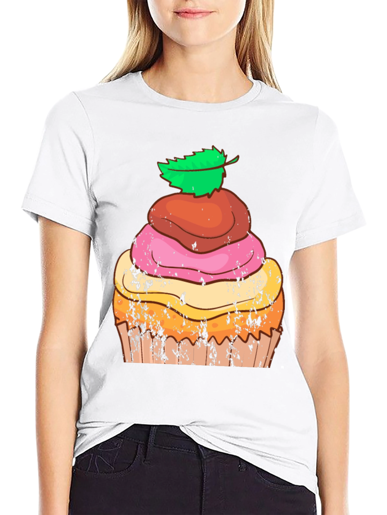 Cupcake Graphic T-Shirt - Sweet Treat Tee