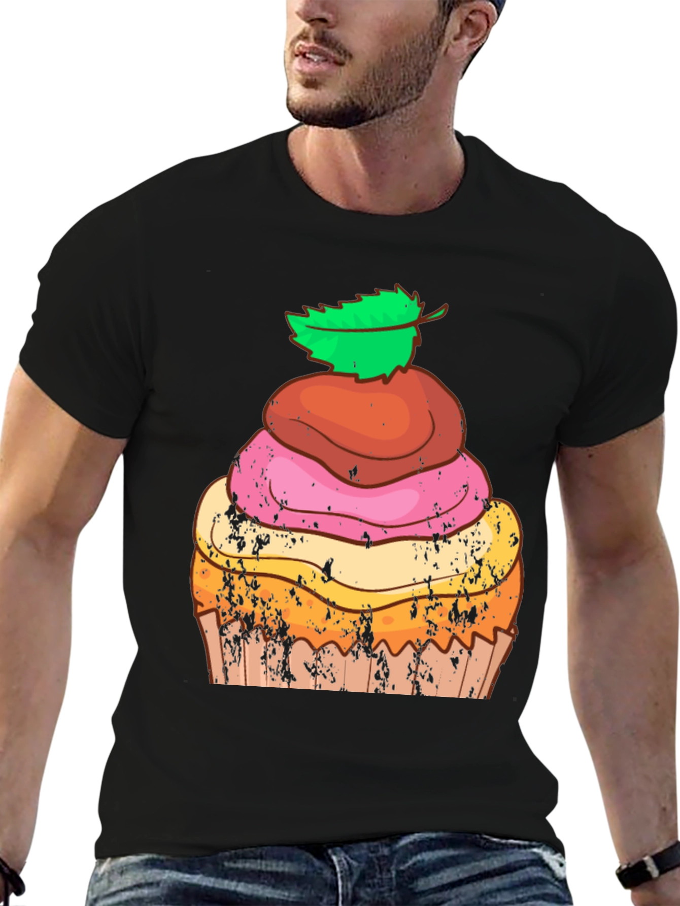 Cupcake Graphic T-Shirt - Sweet Treat Tee
