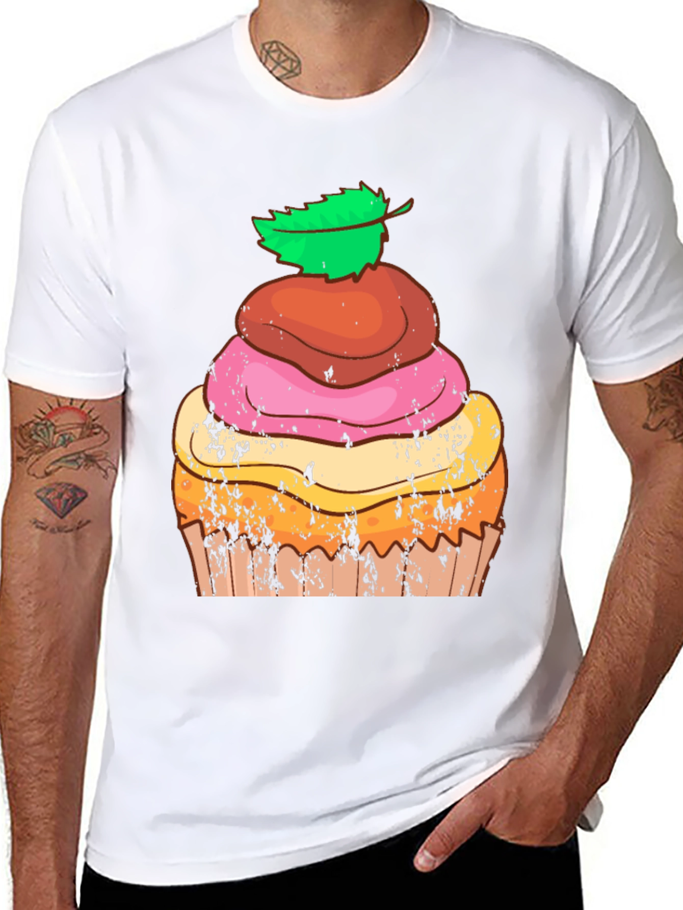 Cupcake Graphic T-Shirt - Sweet Treat Tee