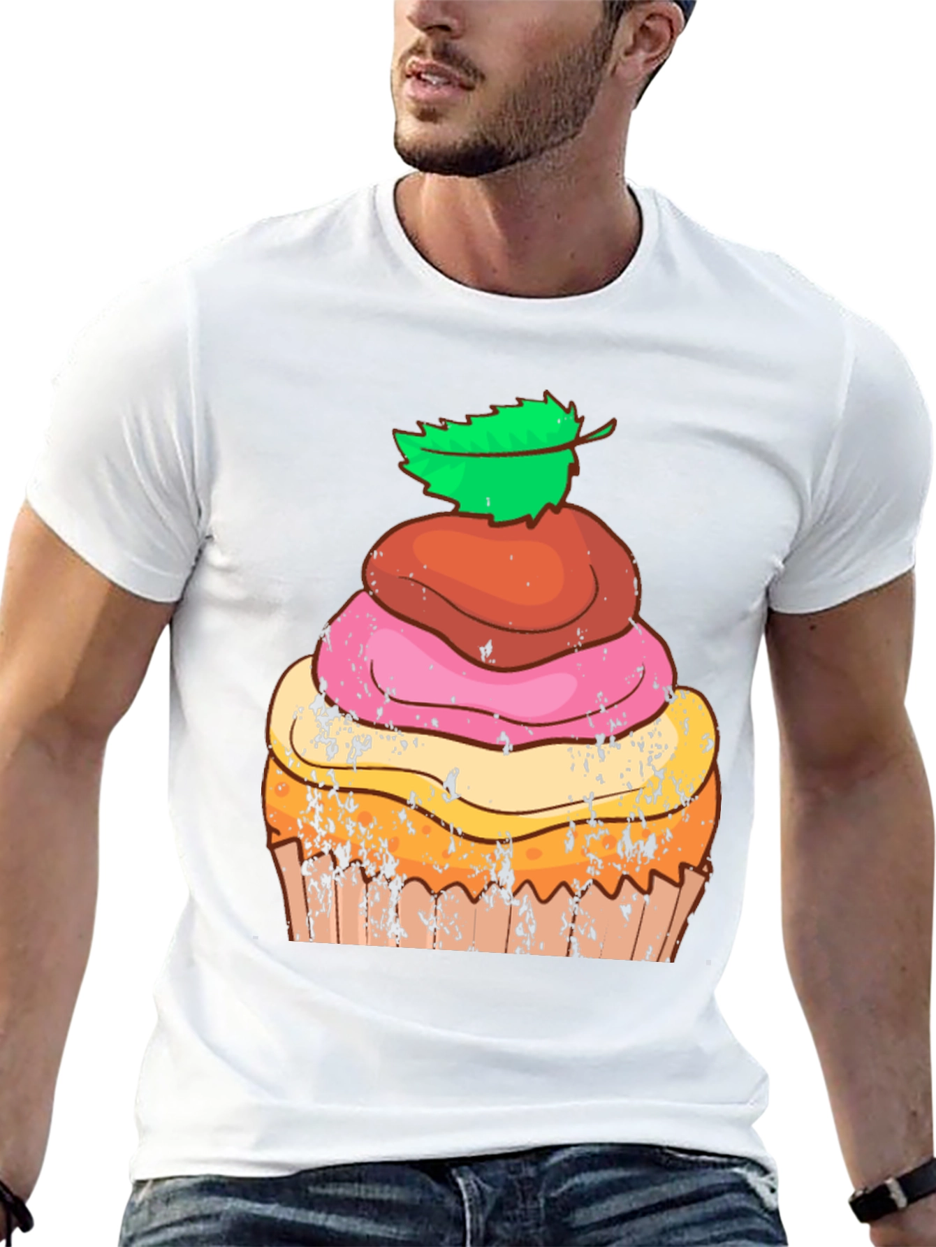 Cupcake Graphic T-Shirt - Sweet Treat Tee