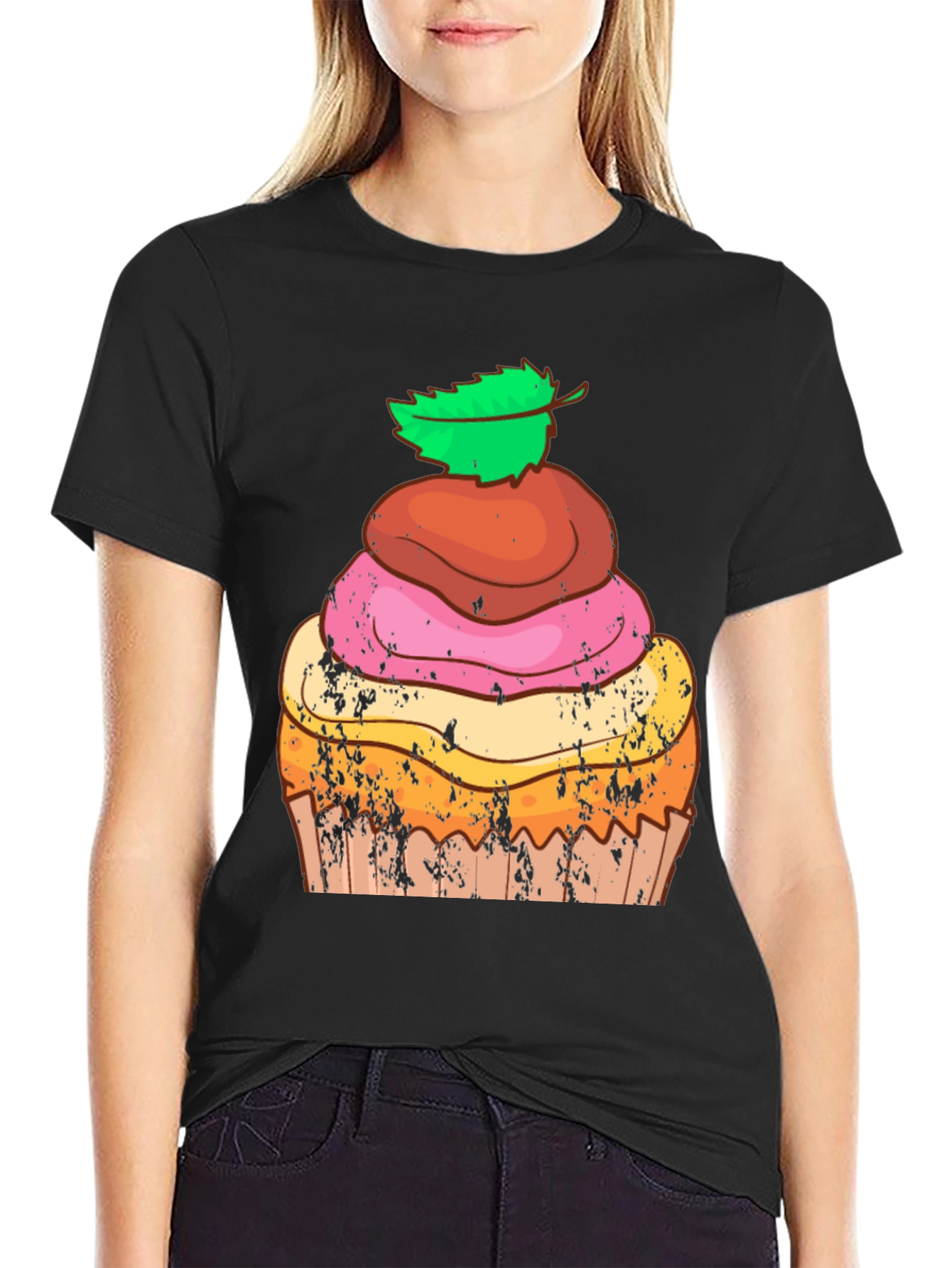 Cupcake Graphic T-Shirt - Sweet Treat Tee