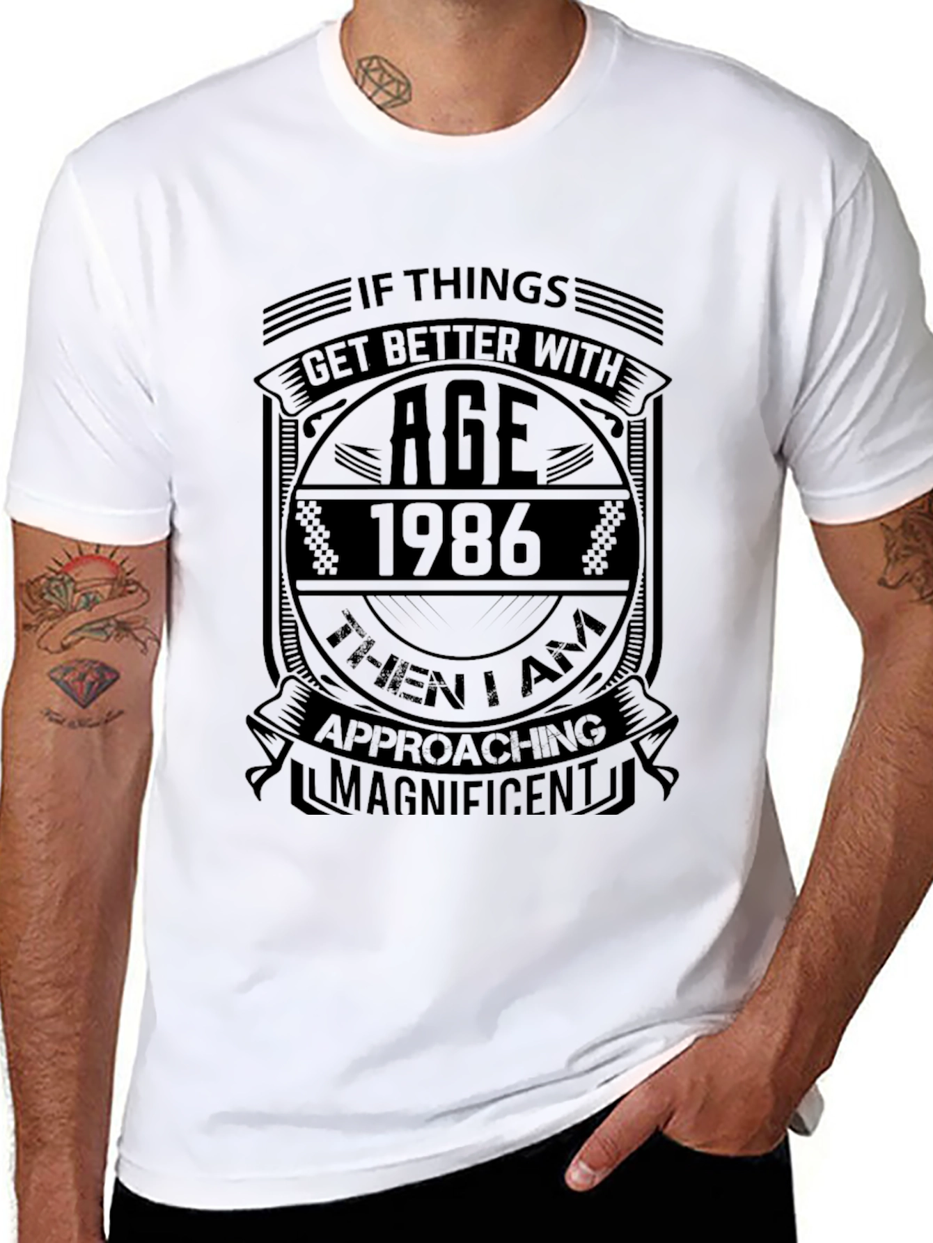 Age 1986 Birthday T-Shirt