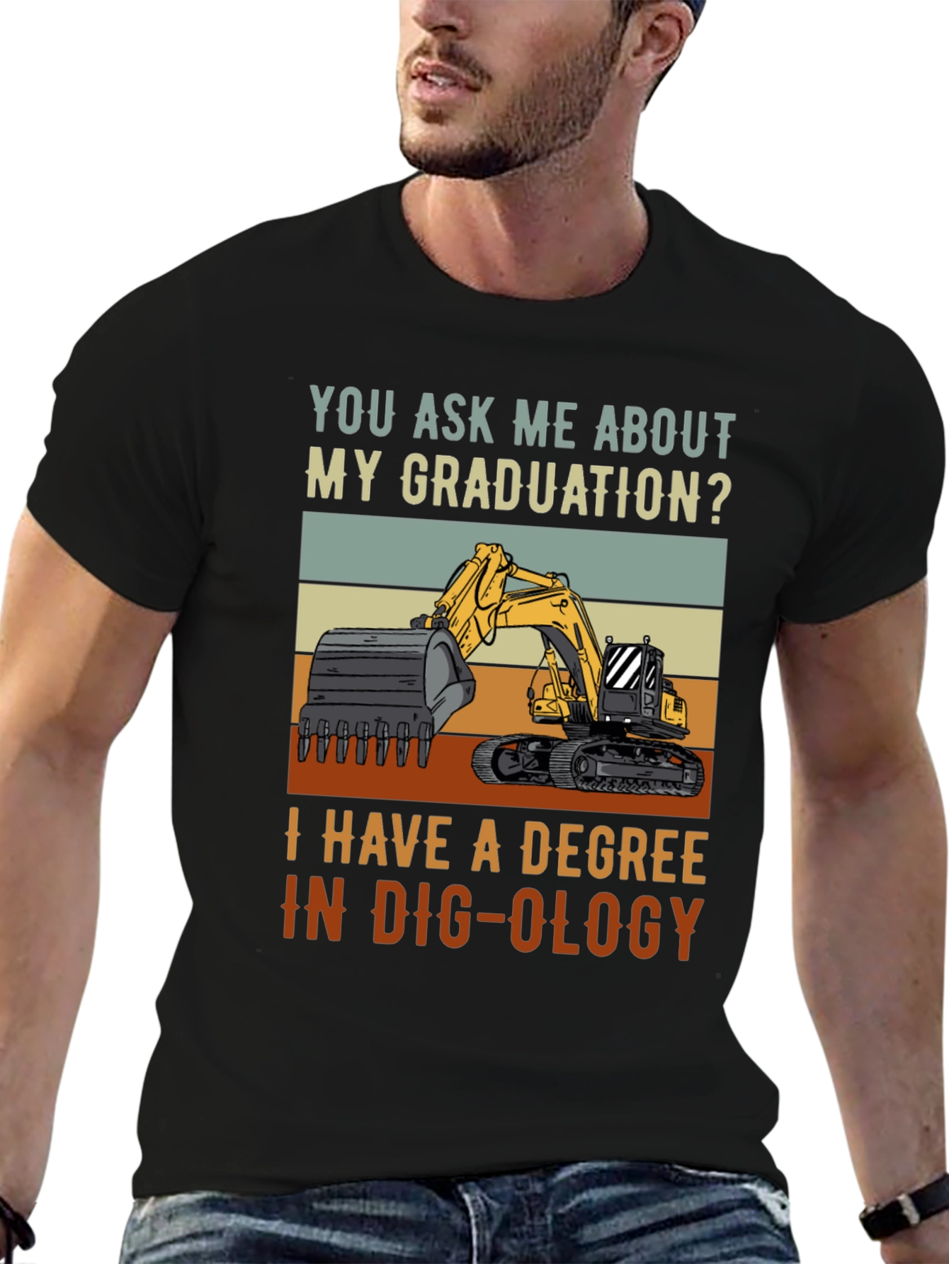 Dig-ology Degree T-Shirt - Funny Construction Gift