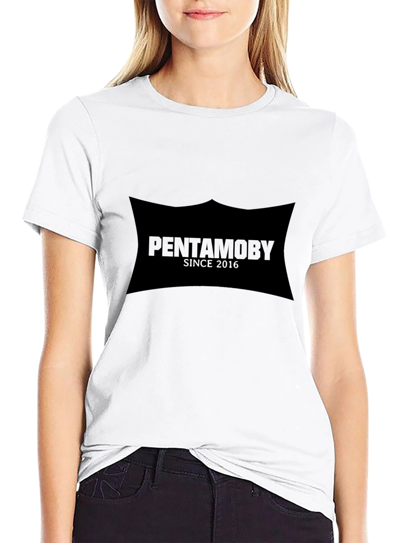 Pentamoby Since 2016 Black Graphic Tee