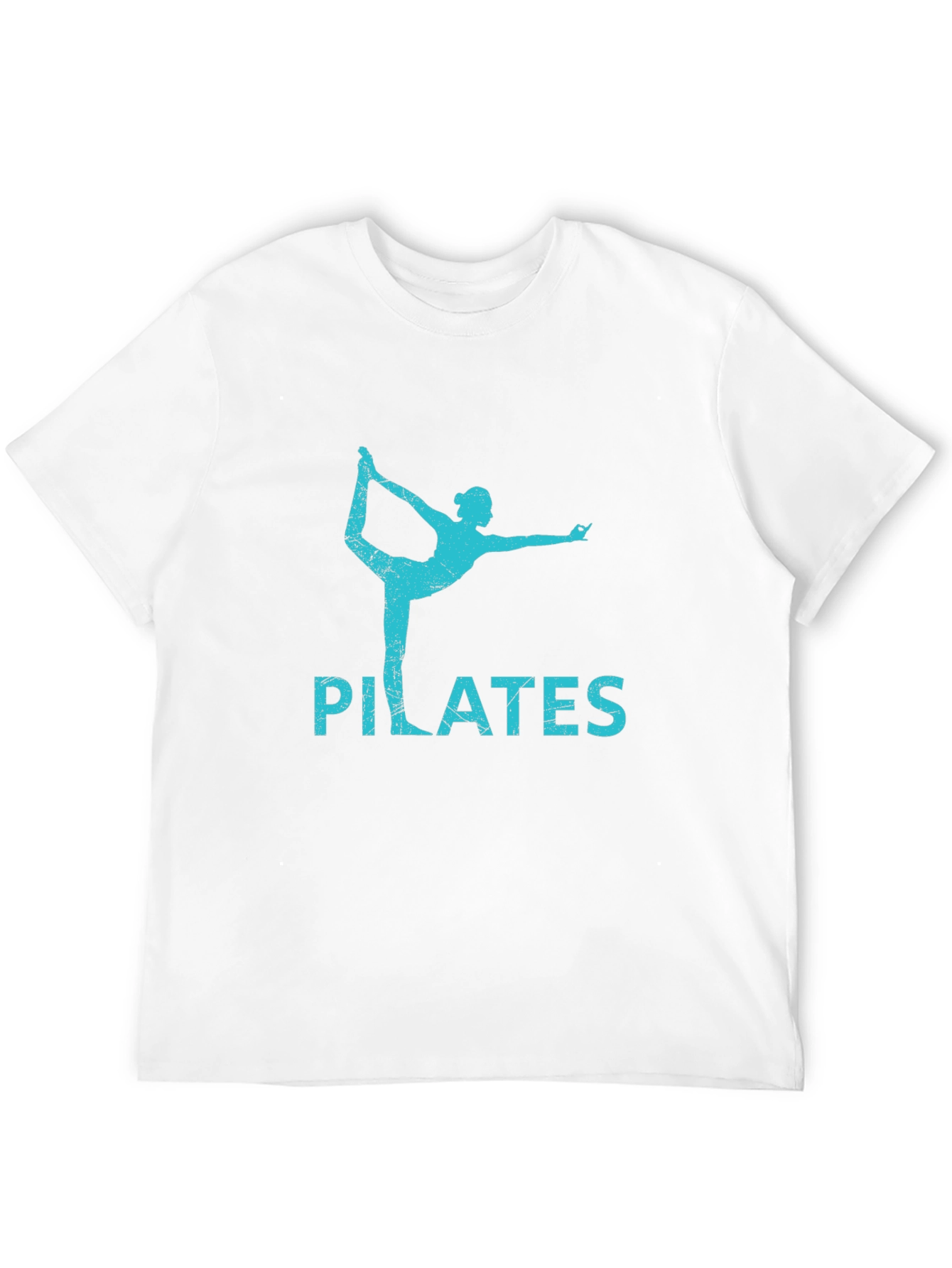 Pilates Pose Black T-Shirt