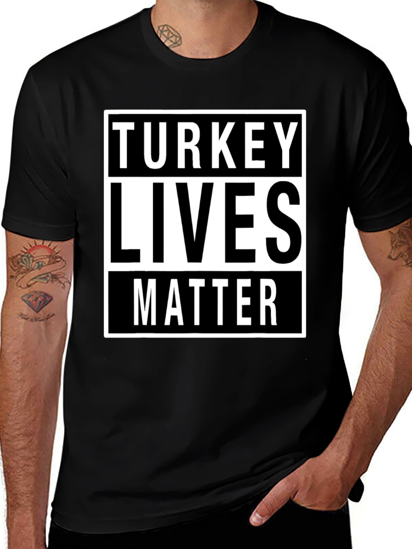 Turkey Lives Matter Graphic T-Shirt