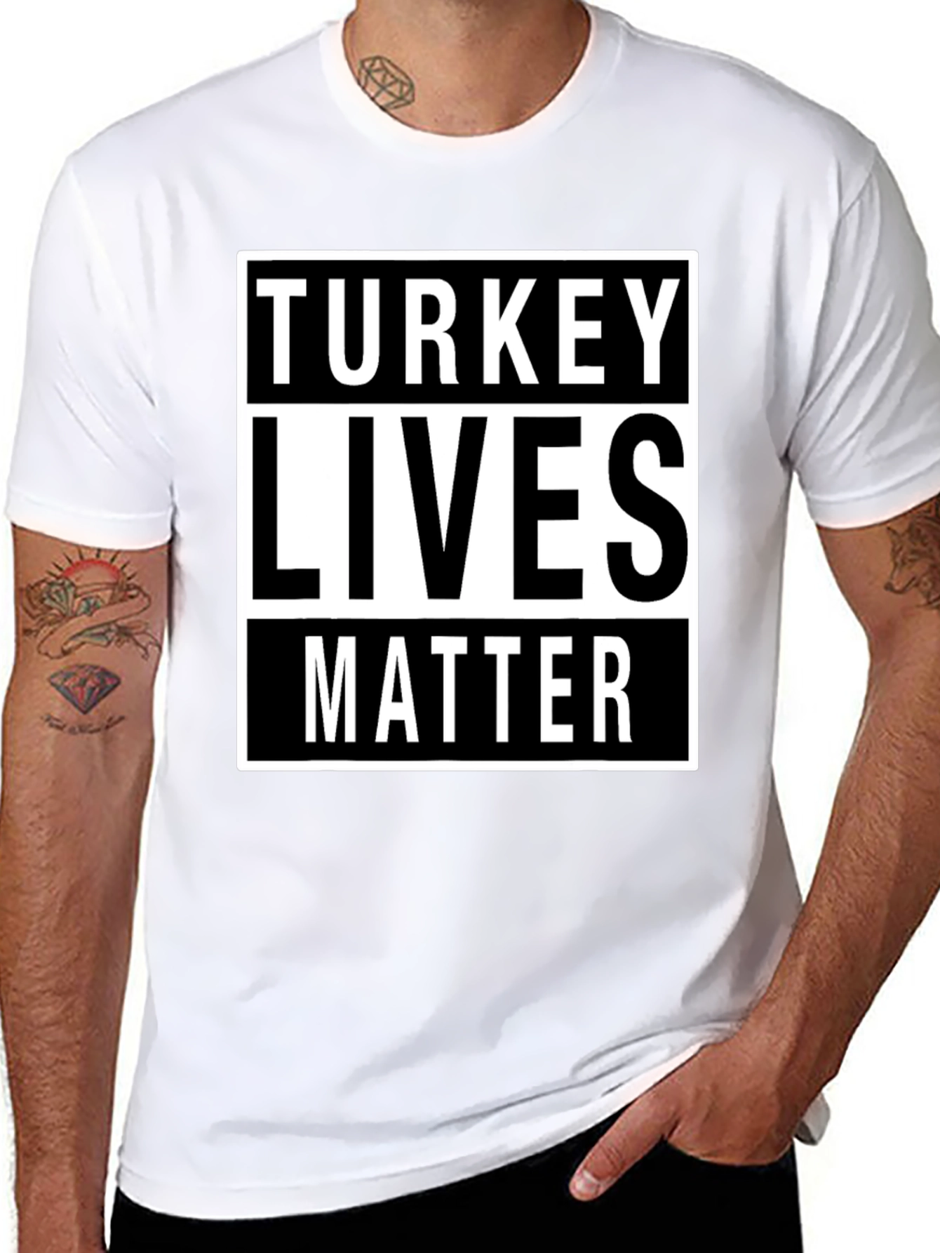 Turkey Lives Matter Graphic T-Shirt