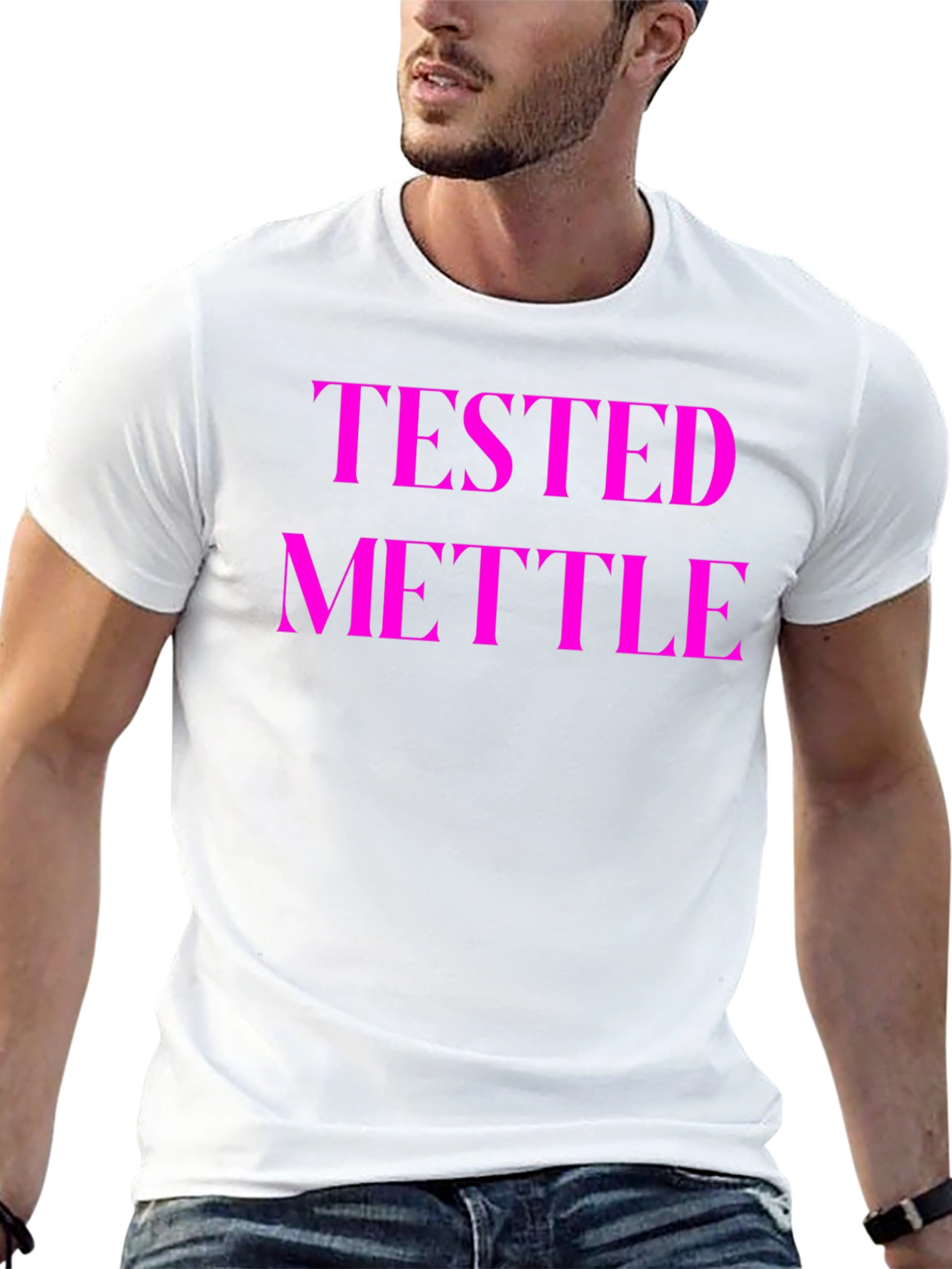 Tested Mettle Graphic Tee - Bold Statement Shirt