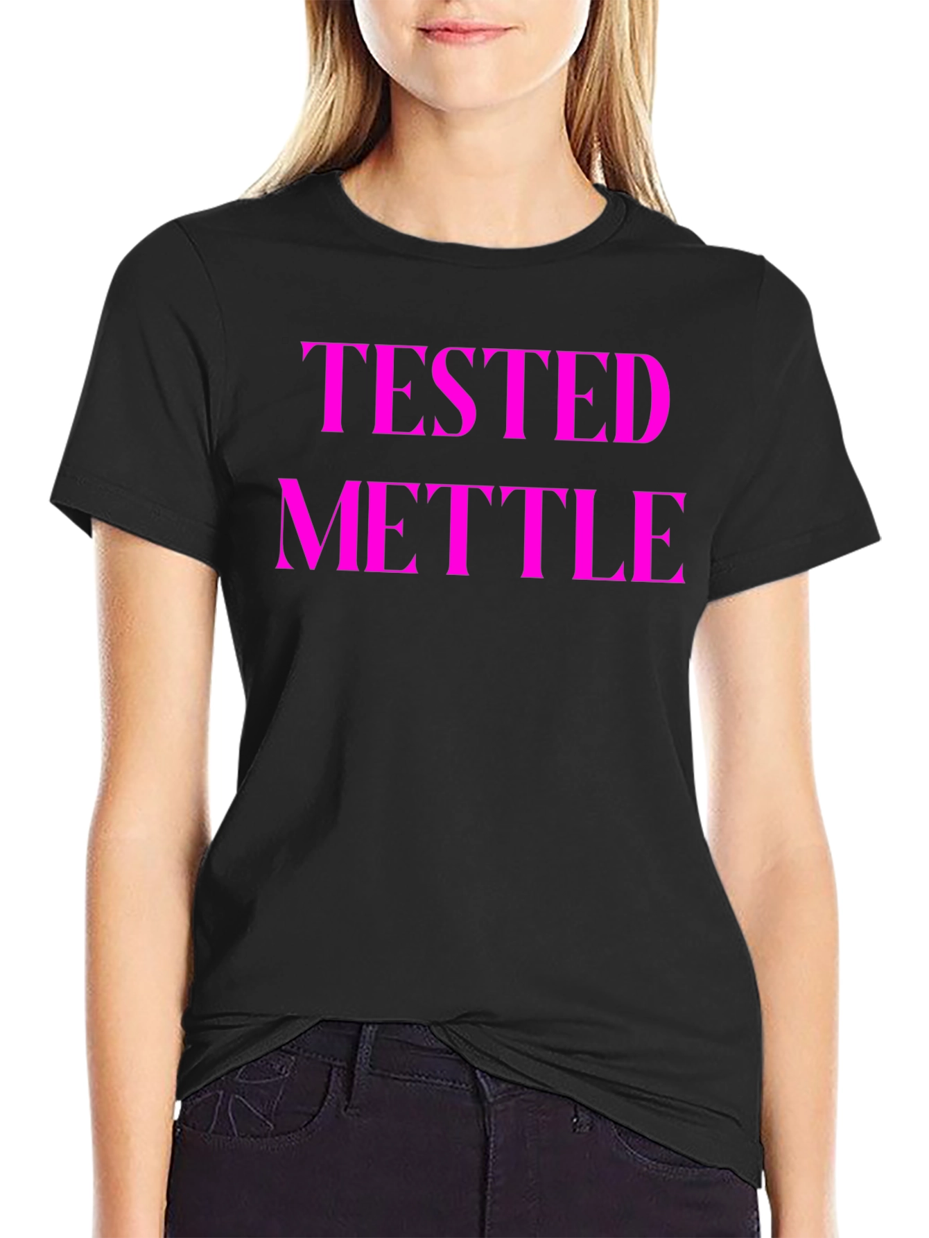 Tested Mettle Graphic Tee - Bold Statement Shirt