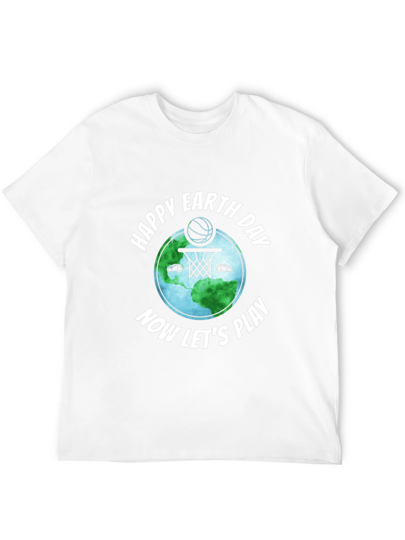 Happy Earth Day Basketball T-Shirt
