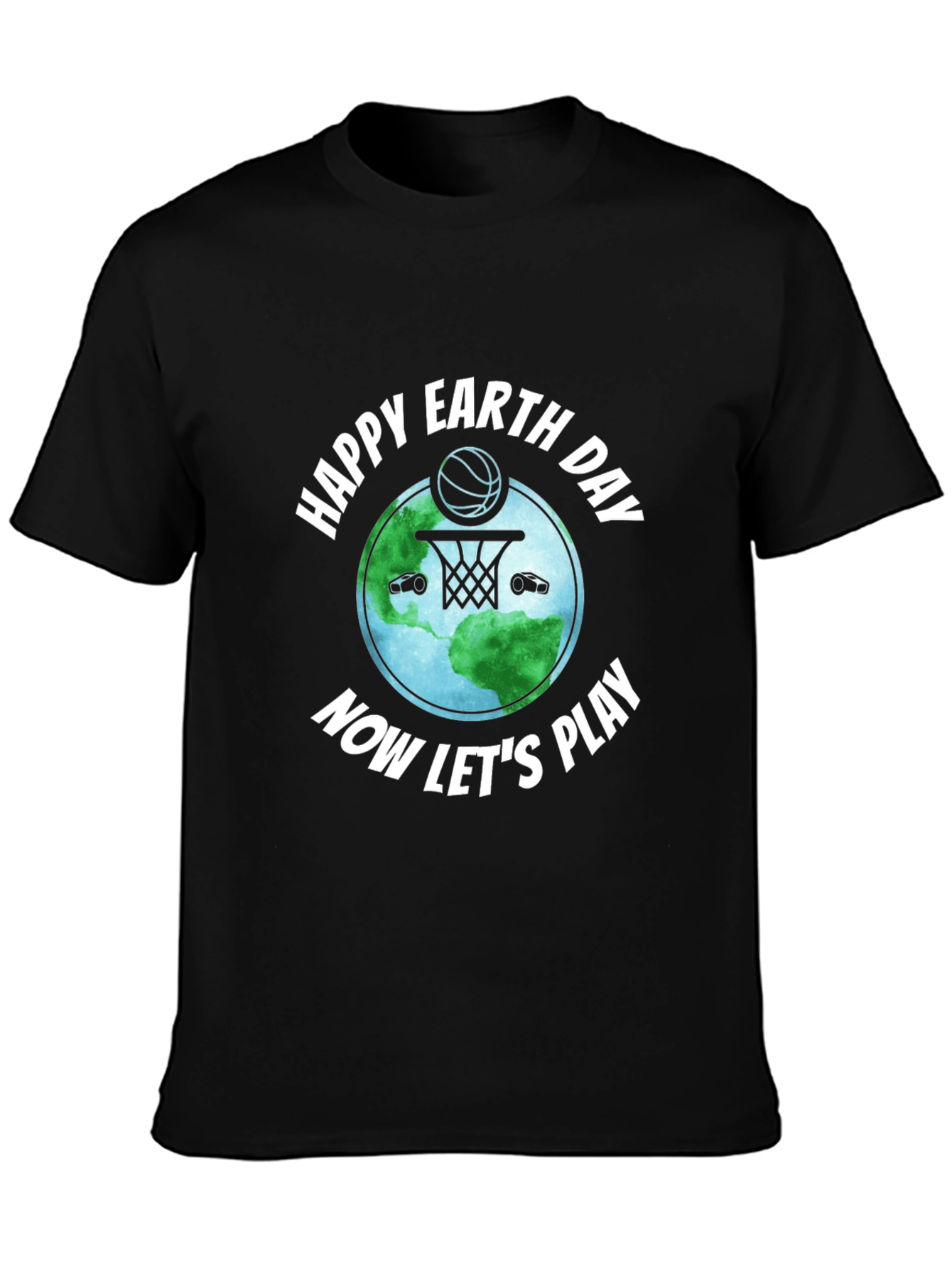 Happy Earth Day Basketball T-Shirt