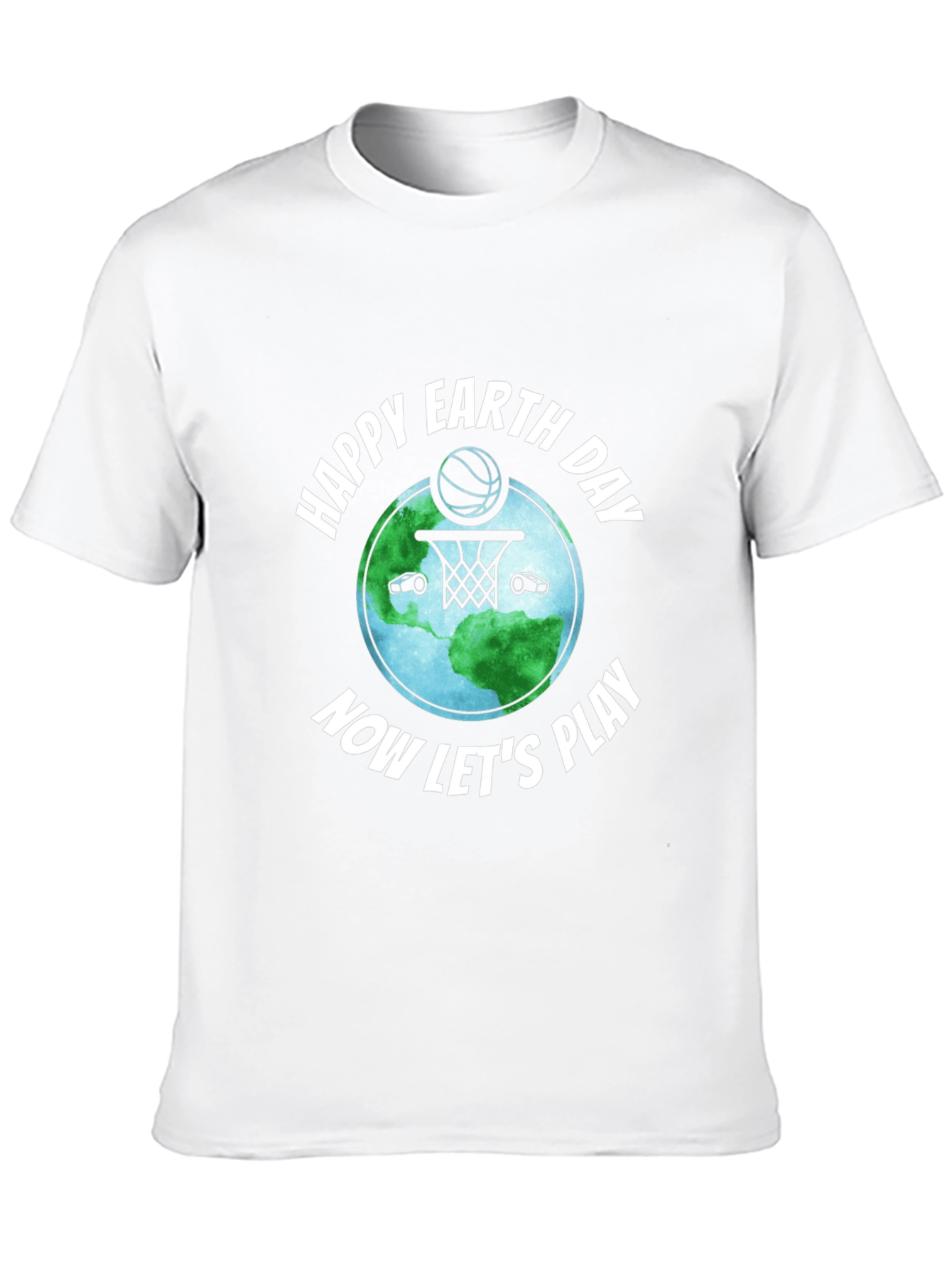 Happy Earth Day Basketball T-Shirt