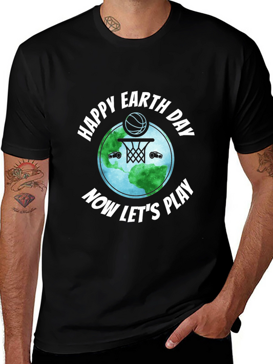 Happy Earth Day Basketball T-Shirt