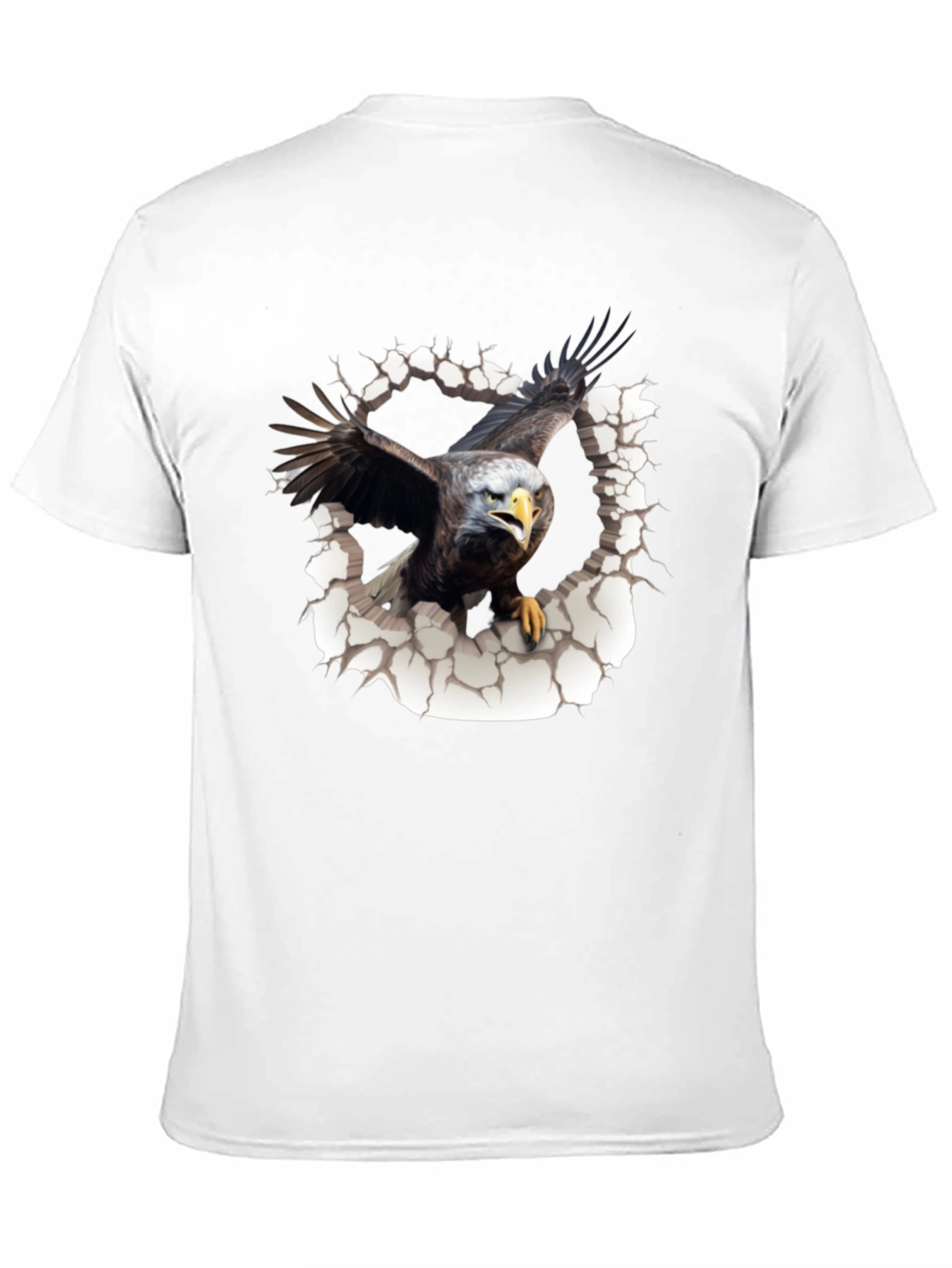 Eagle Burst T-Shirt - Mens Black Graphic Tee