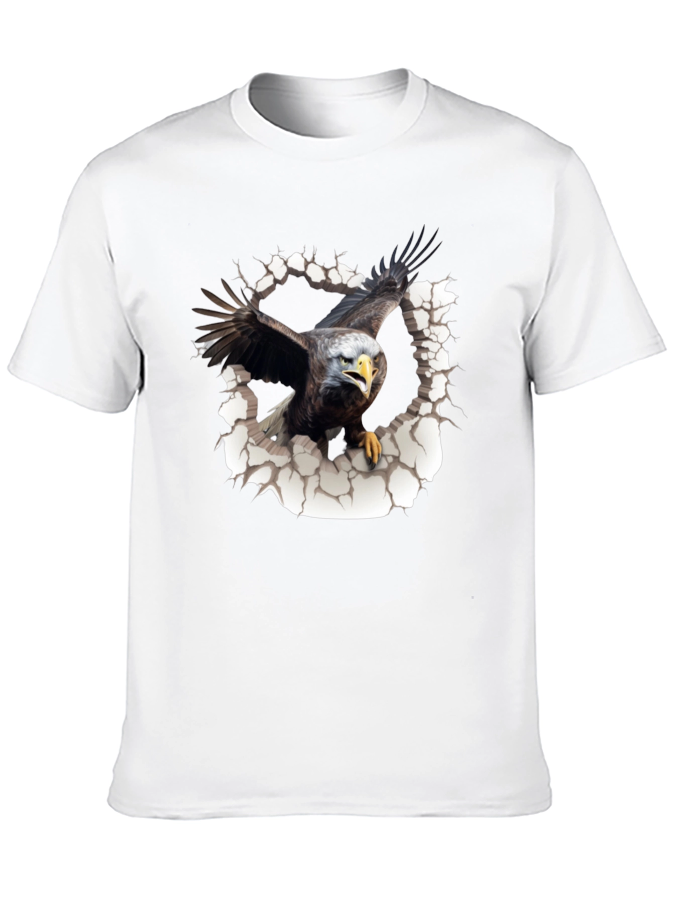 Eagle Burst T-Shirt - Mens Black Graphic Tee