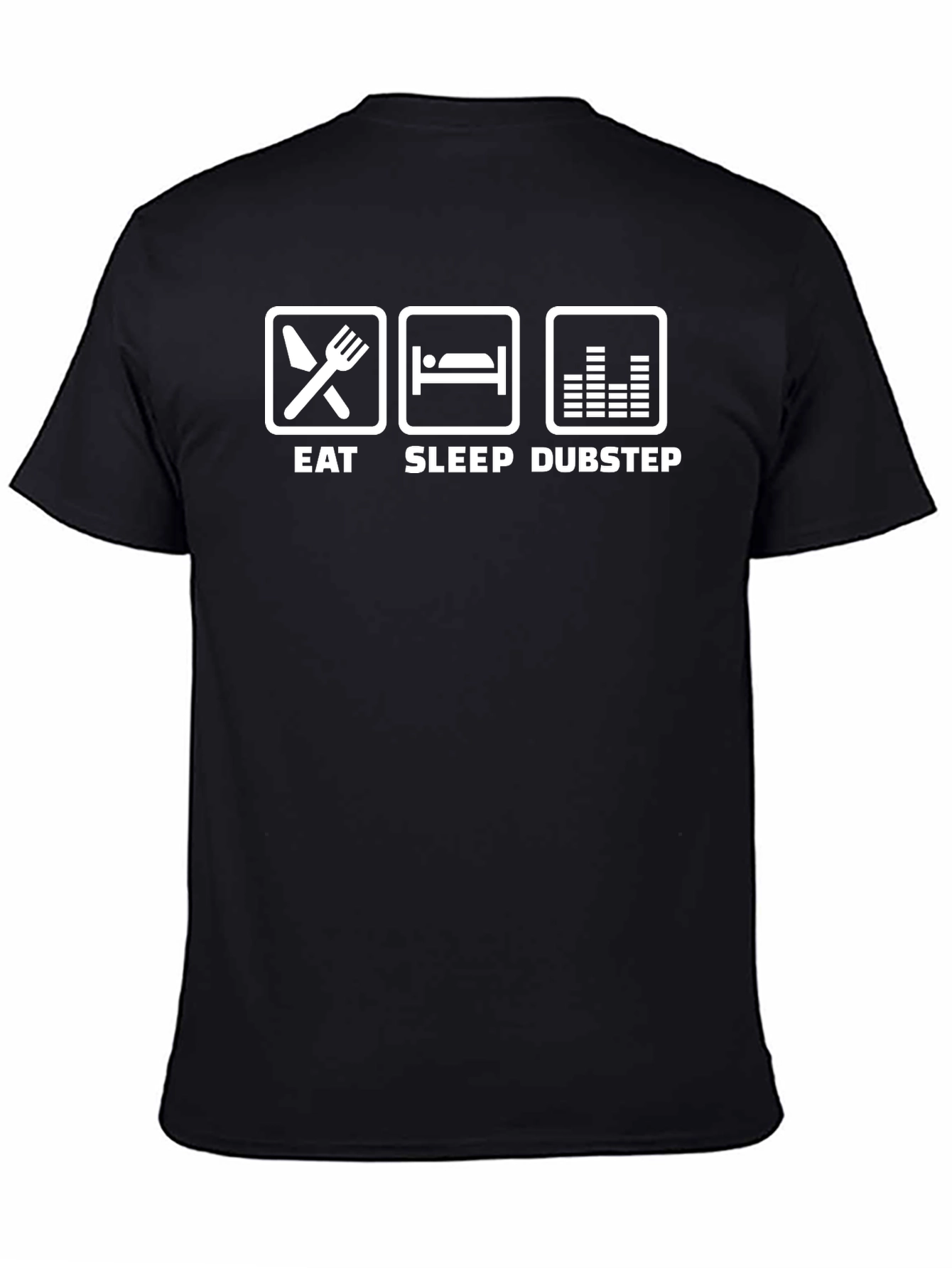 Eat Sleep Dubstep Black T-Shirt