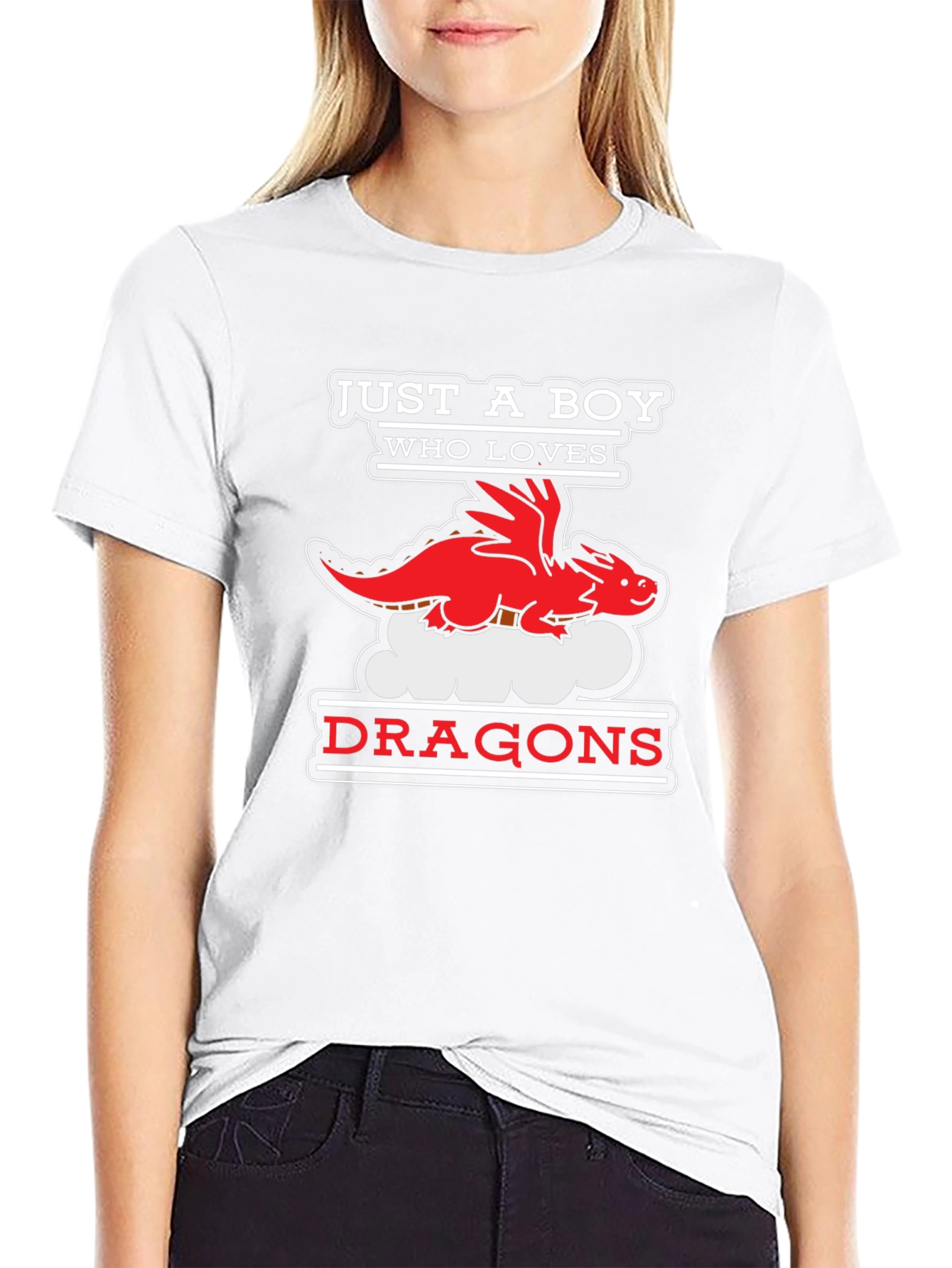 Boy Who Loves Dragons T-Shirt