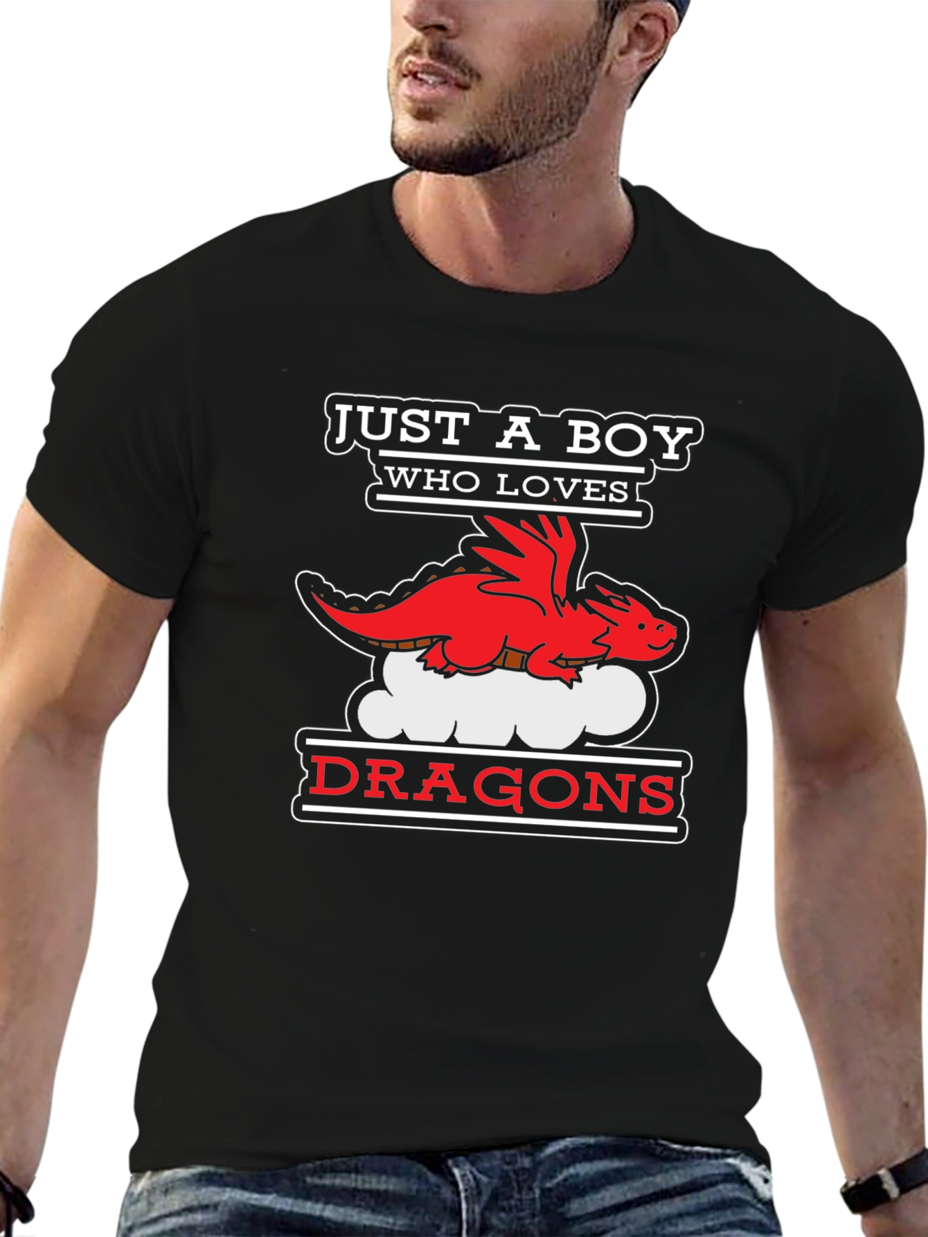 Boy Who Loves Dragons T-Shirt