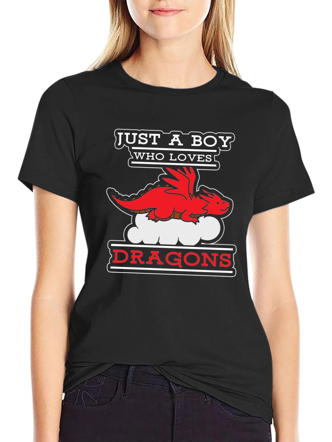 Boy Who Loves Dragons T-Shirt