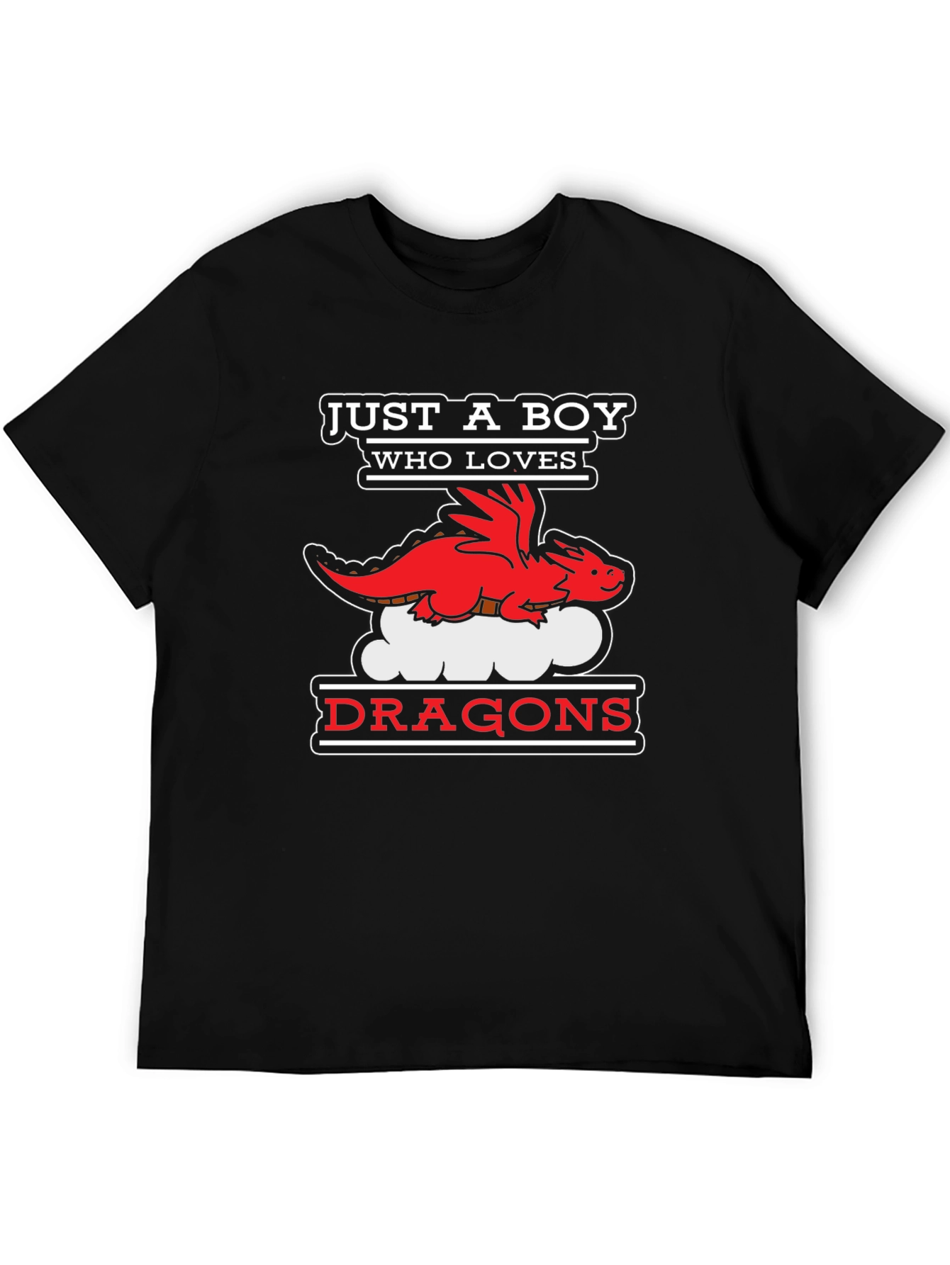 Boy Who Loves Dragons T-Shirt