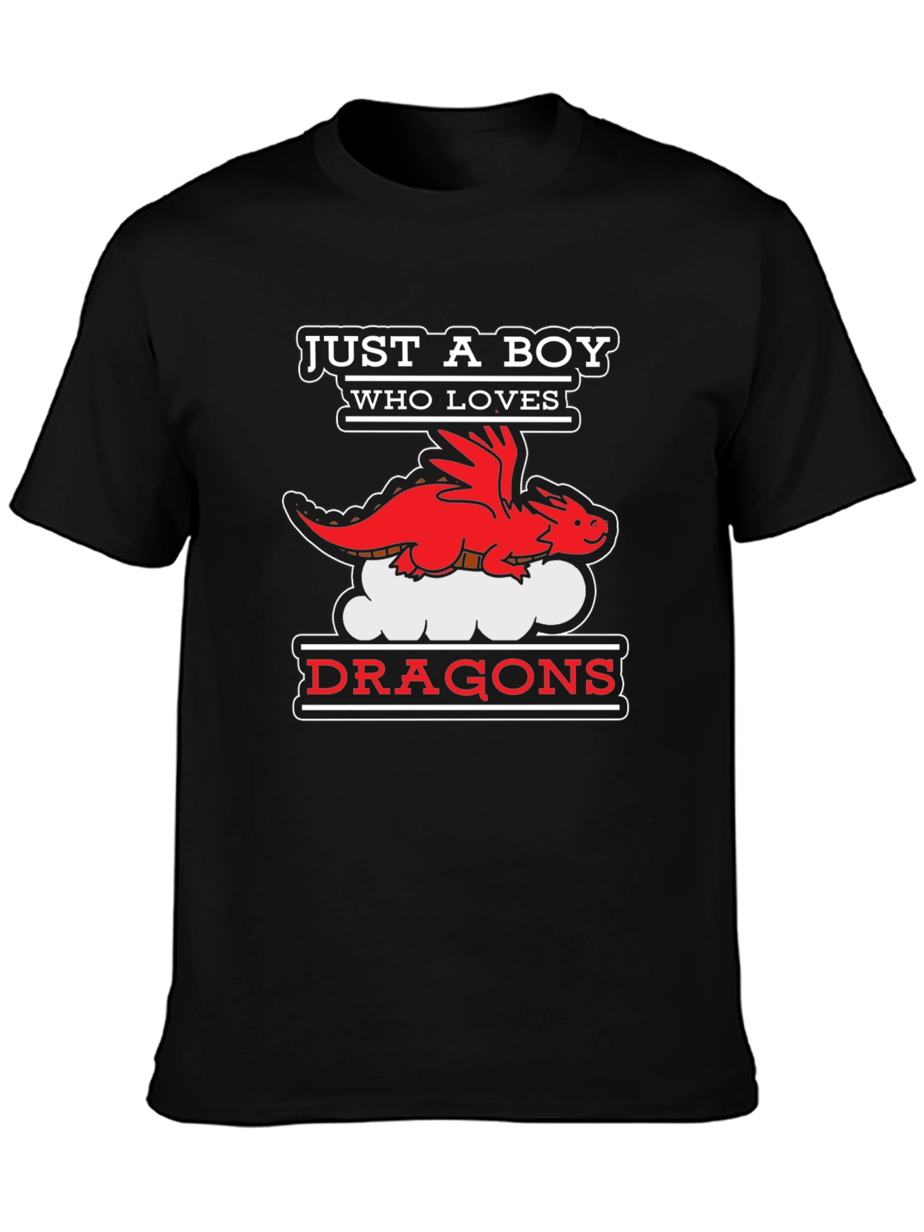 Boy Who Loves Dragons T-Shirt
