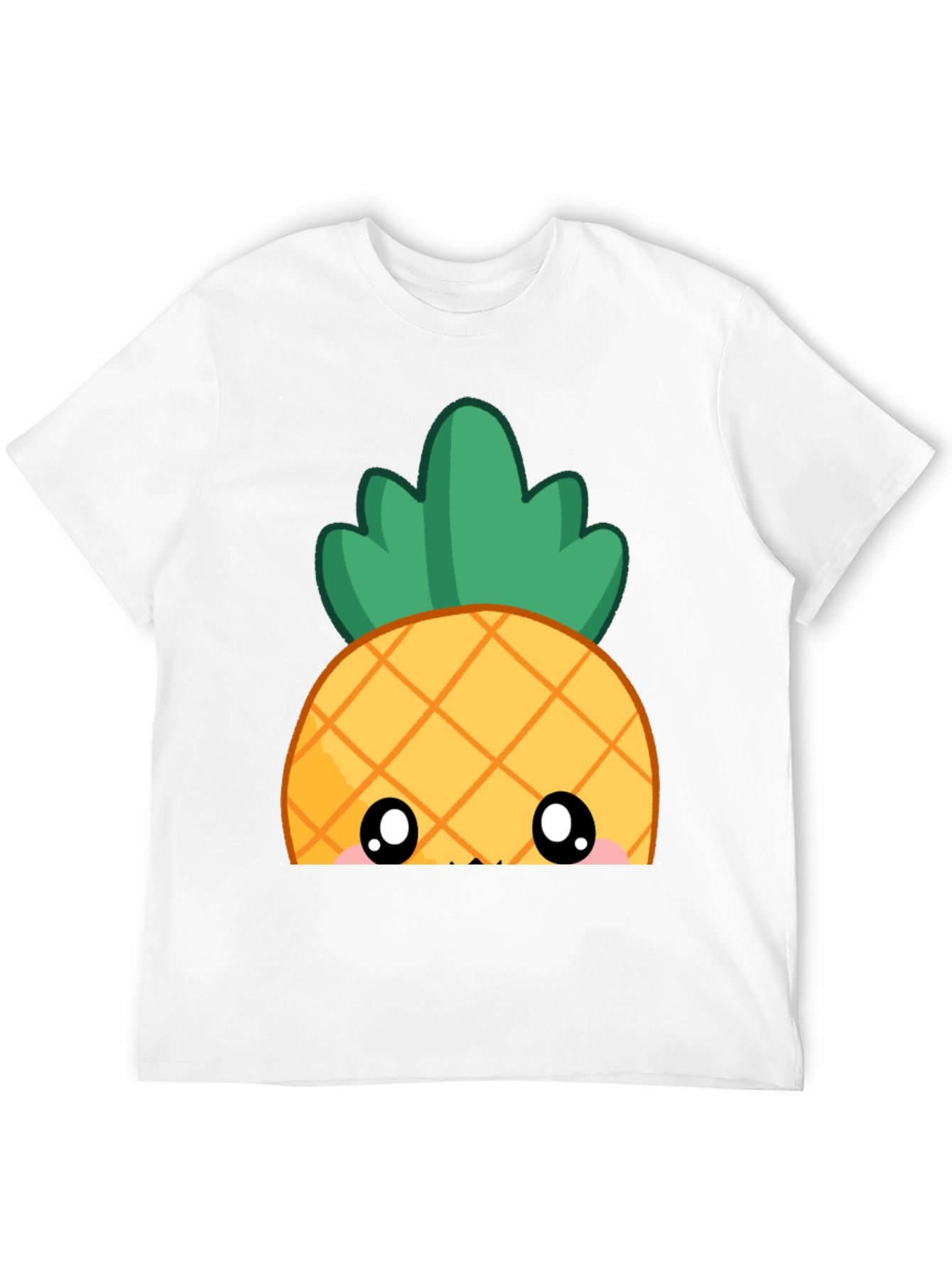 Cute Kawaii Pineapple Graphic Tee