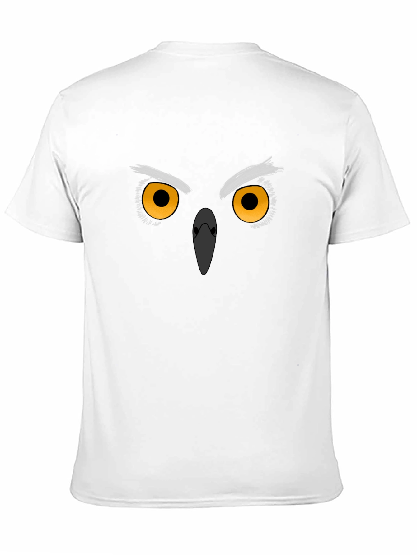Owl Eyes Graphic Black T-Shirt