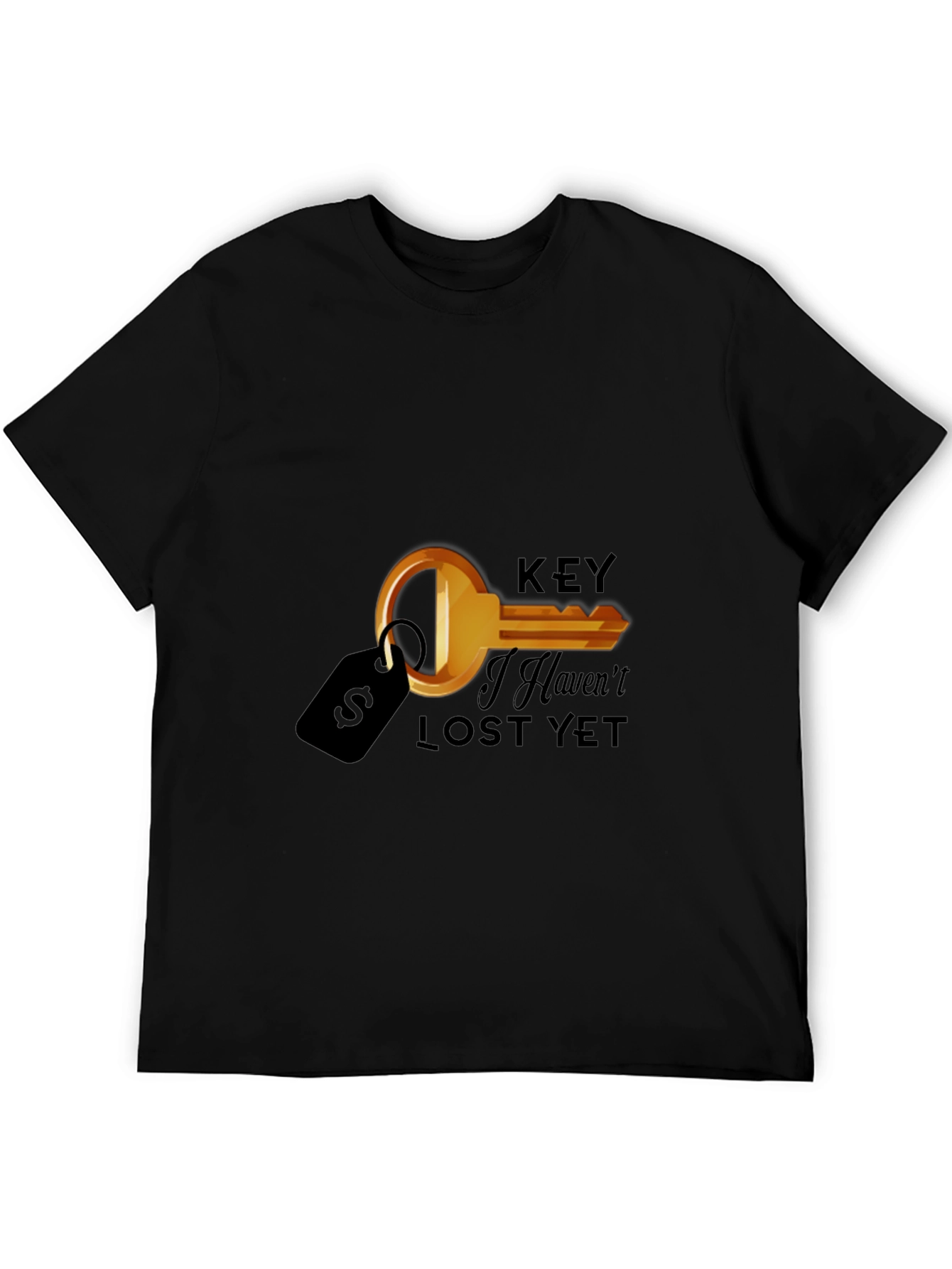 Humorous Key I Havent Lost Yet Graphic T-Shirt