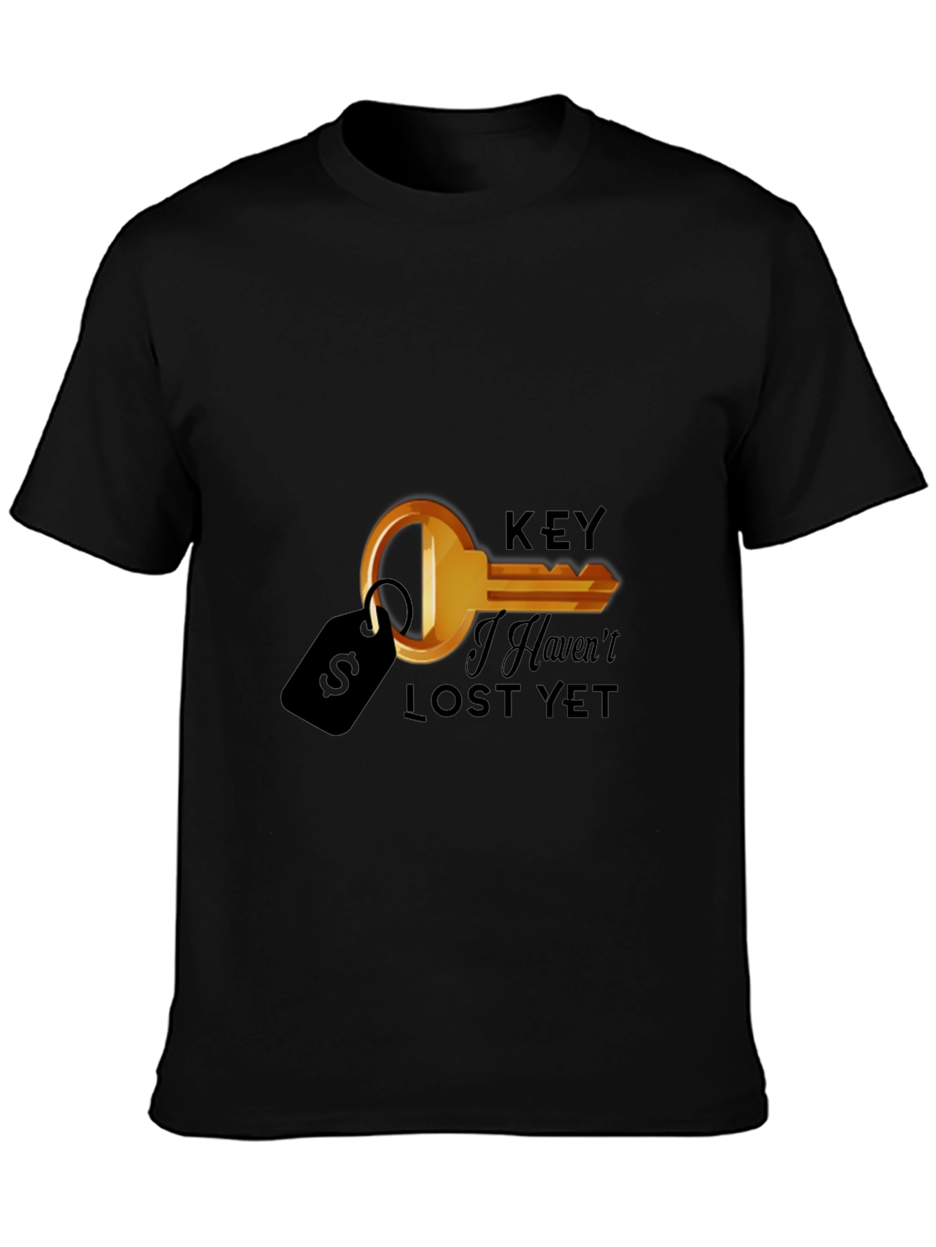 Humorous Key I Havent Lost Yet Graphic T-Shirt