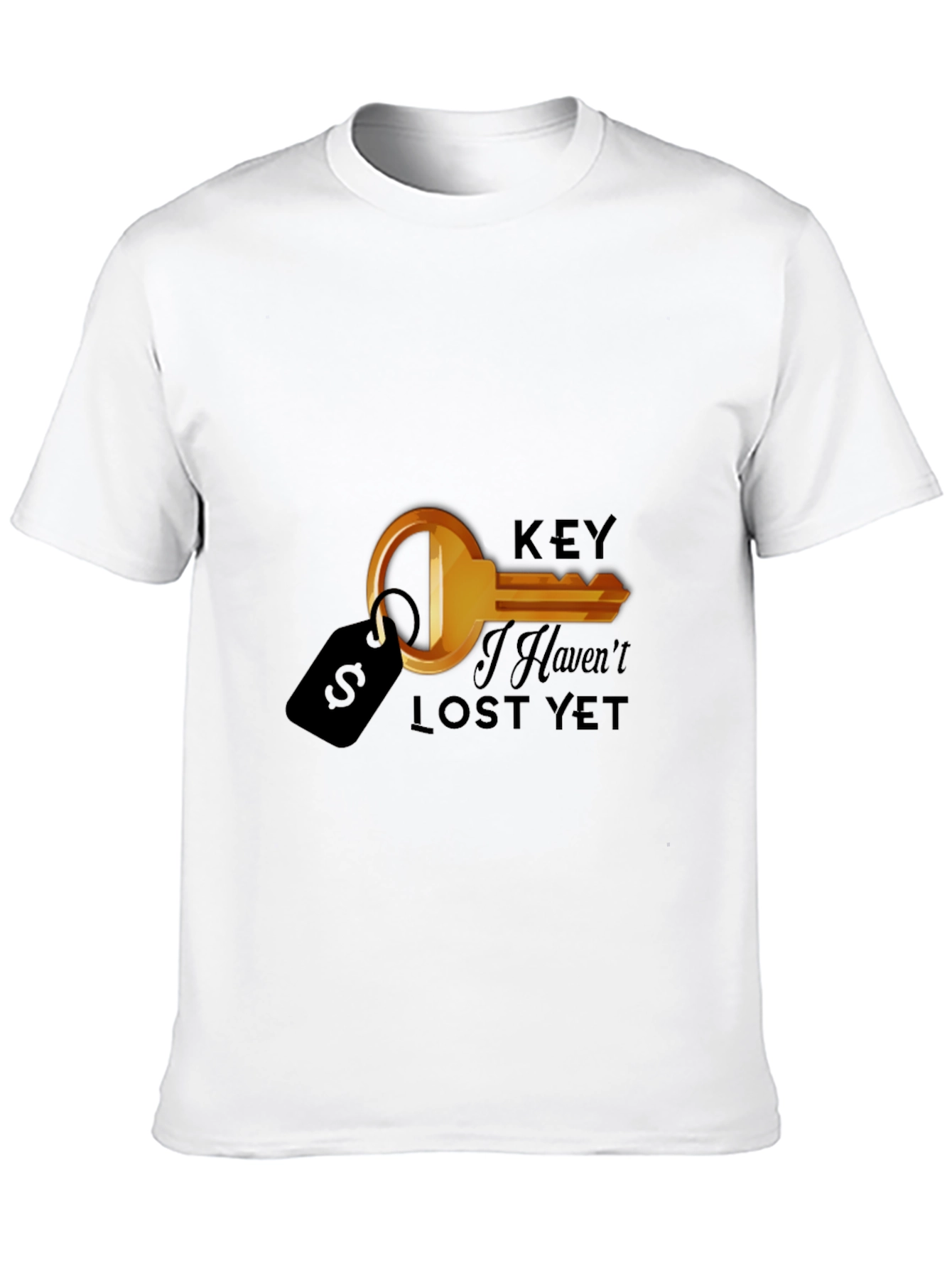 Humorous Key I Havent Lost Yet Graphic T-Shirt