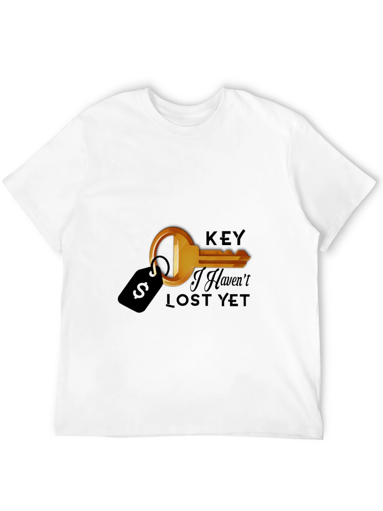 Humorous Key I Havent Lost Yet Graphic T-Shirt