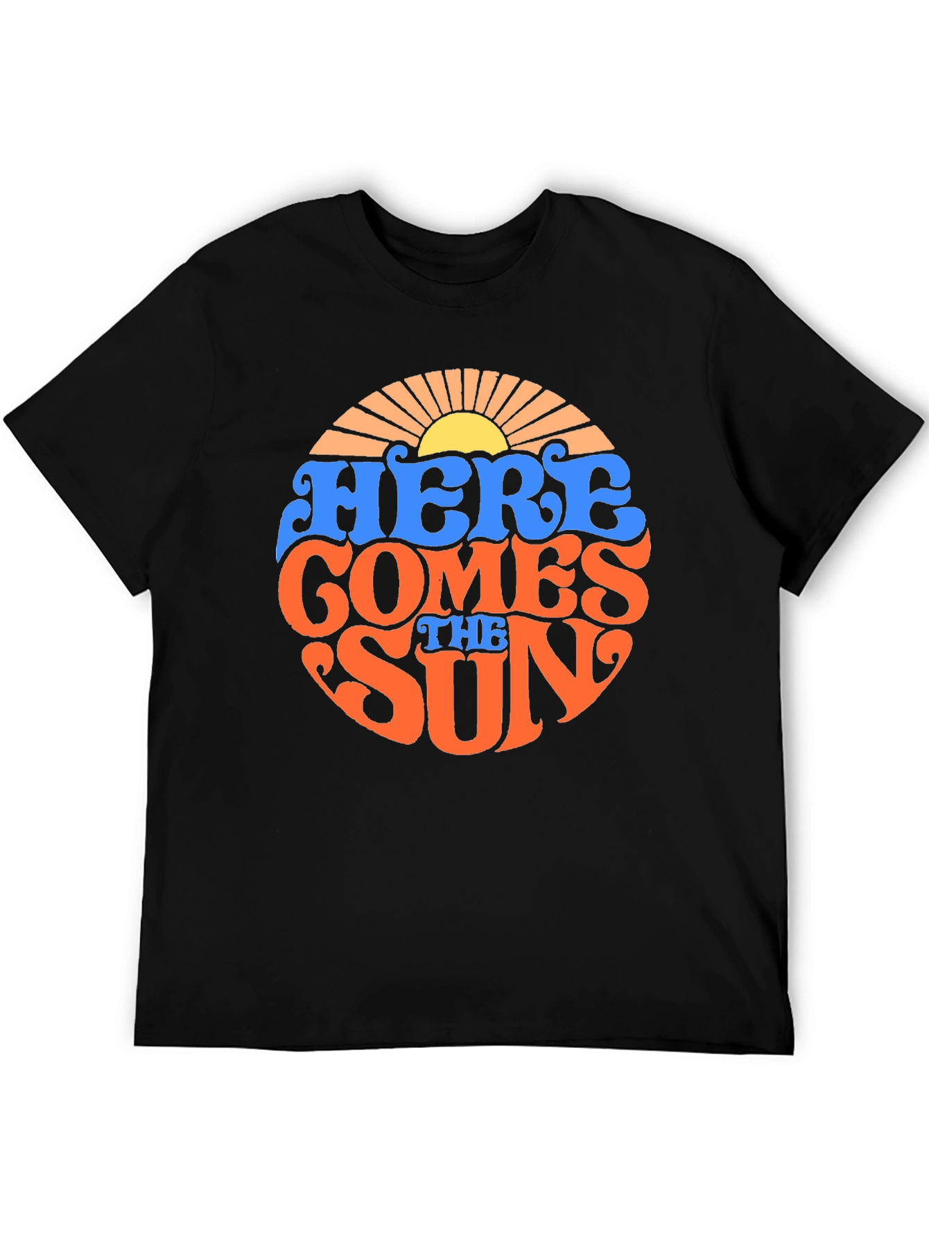 Retro Here Comes the Sun Graphic T-Shirt