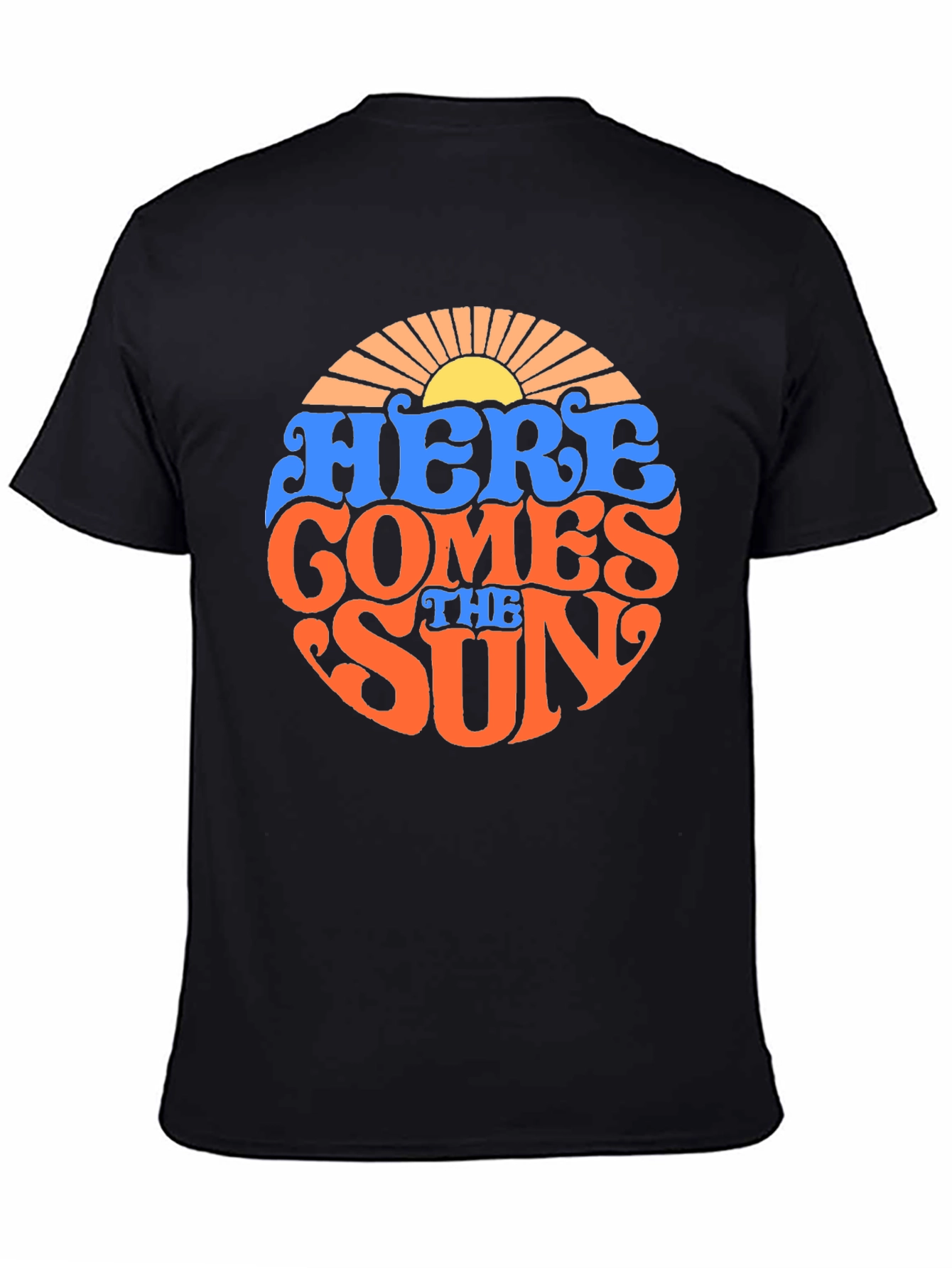 Retro Here Comes the Sun Graphic T-Shirt