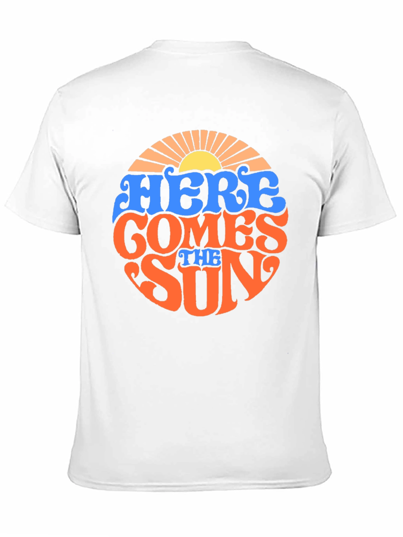 Retro Here Comes the Sun Graphic T-Shirt