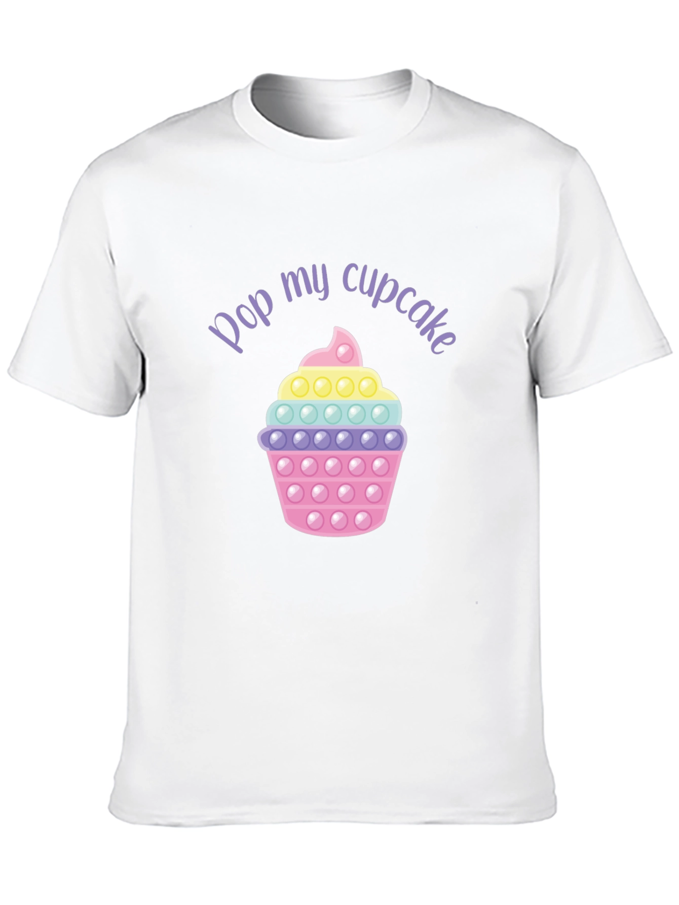 Pop My Cupcake T-Shirt - Fun Graphic Tee