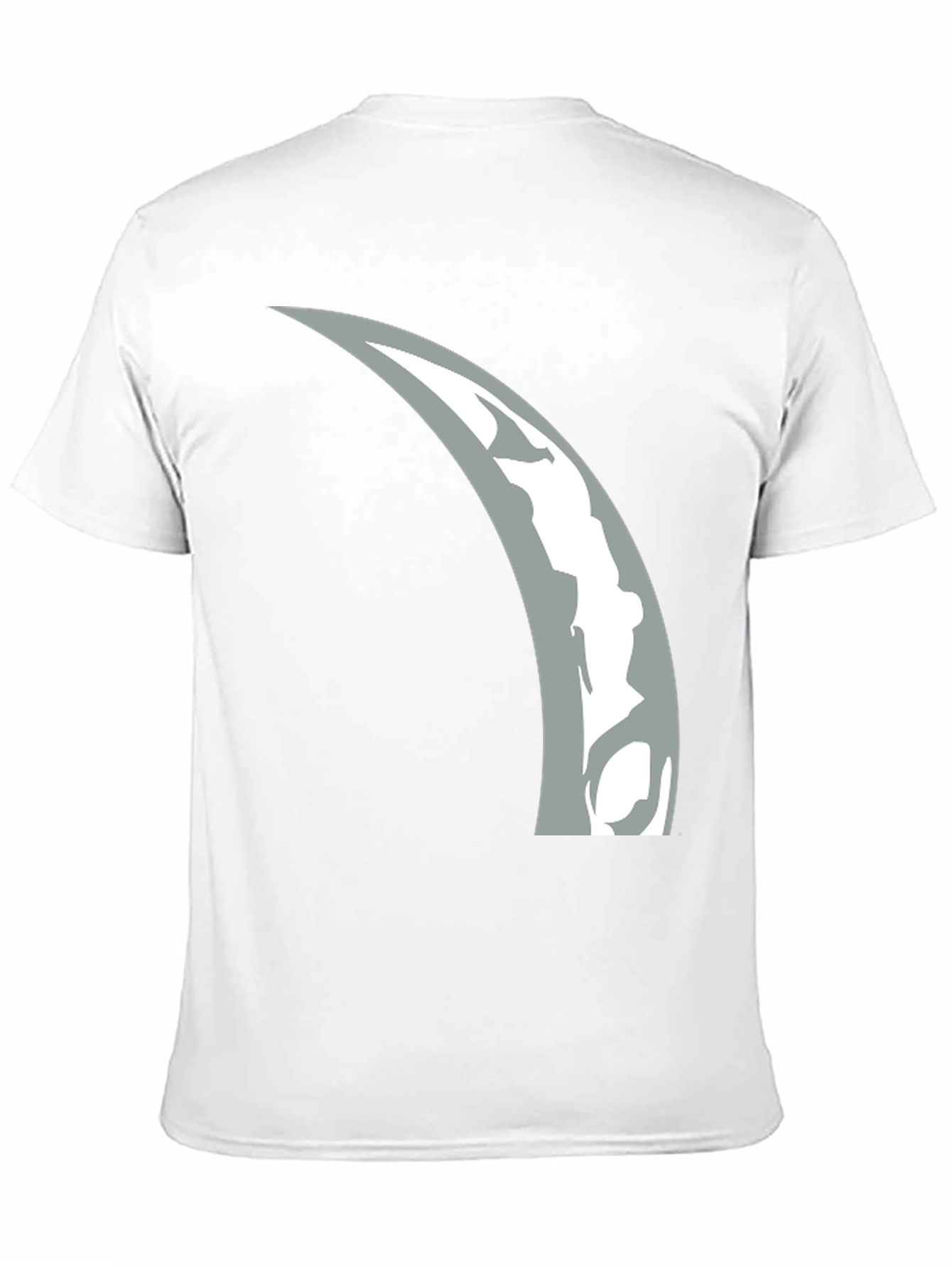 Crescent Moon Graphic T-Shirt - Modern Black Tee