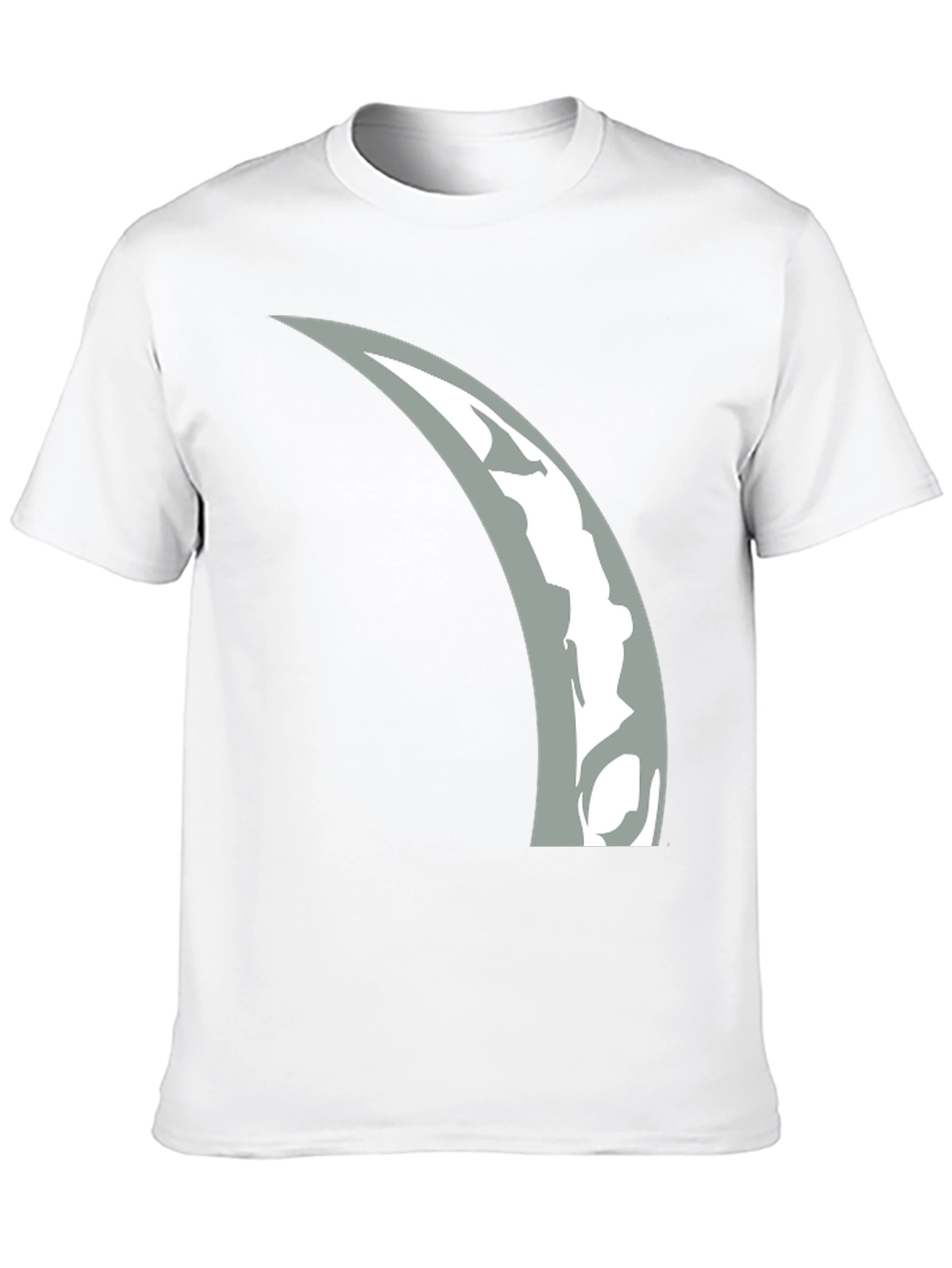 Crescent Moon Graphic T-Shirt - Modern Black Tee
