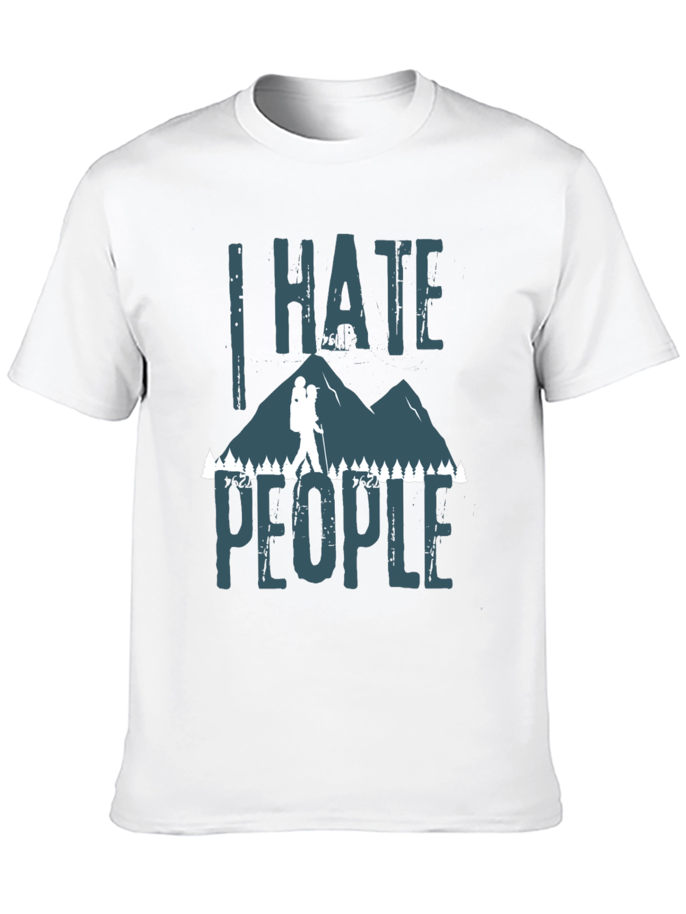 I Hate People Hiking Graphic Tee